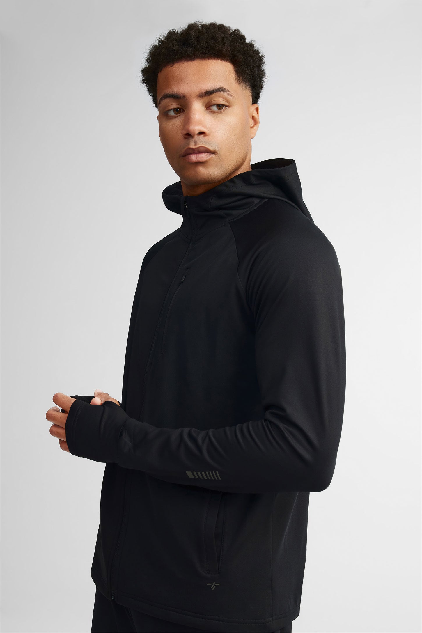 Veste à capuchon – Homme && NOIR