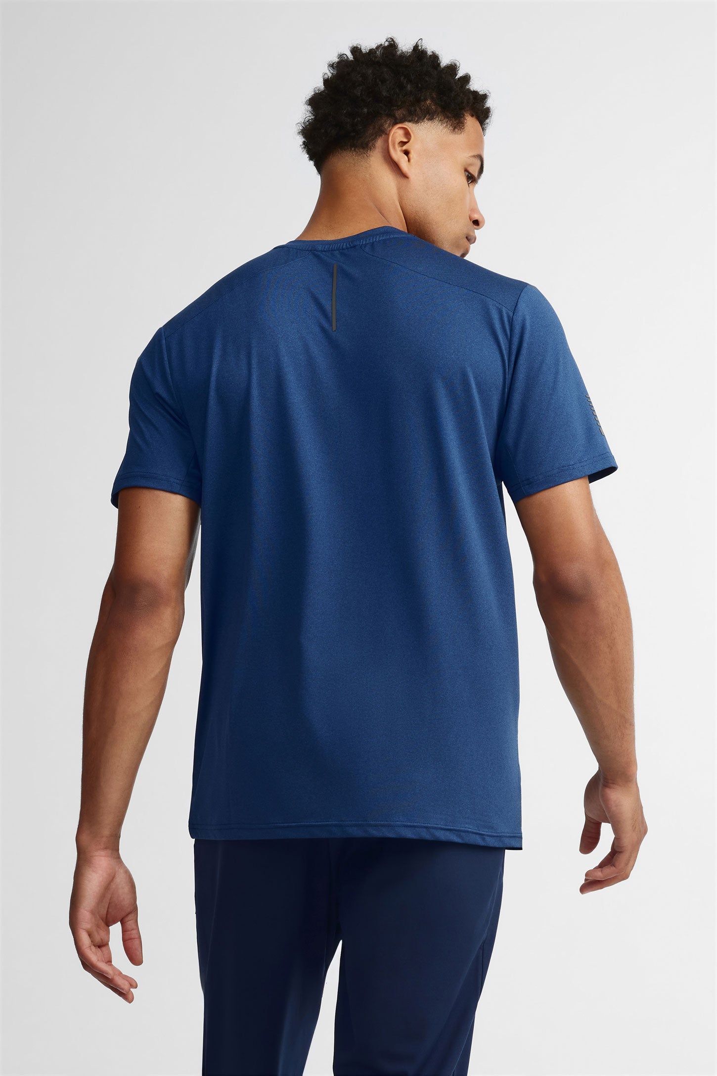 Chandail col-rond – Homme && BLEU MARINE MUL
