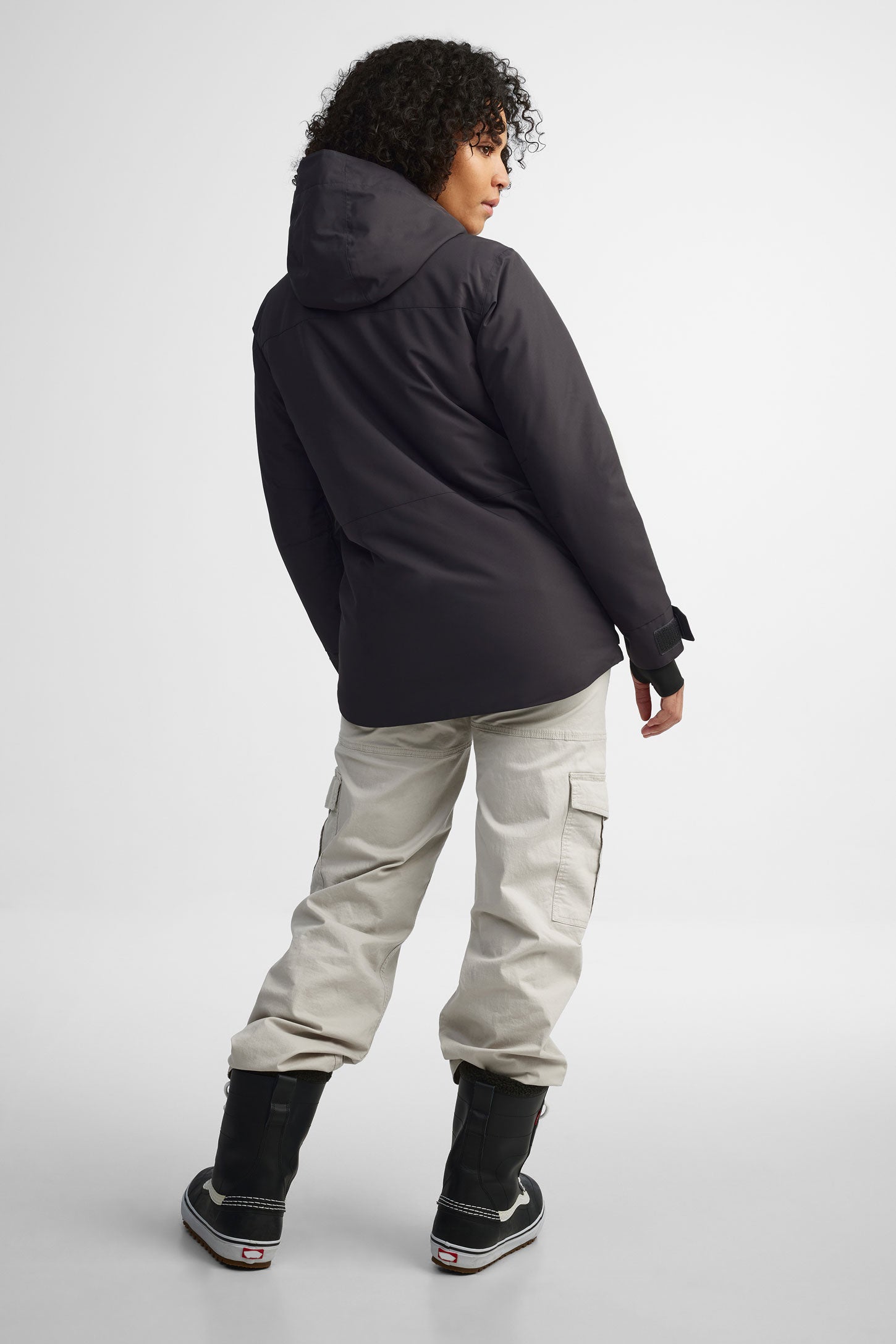 Manteau de ski hiver - Femme && NOIR