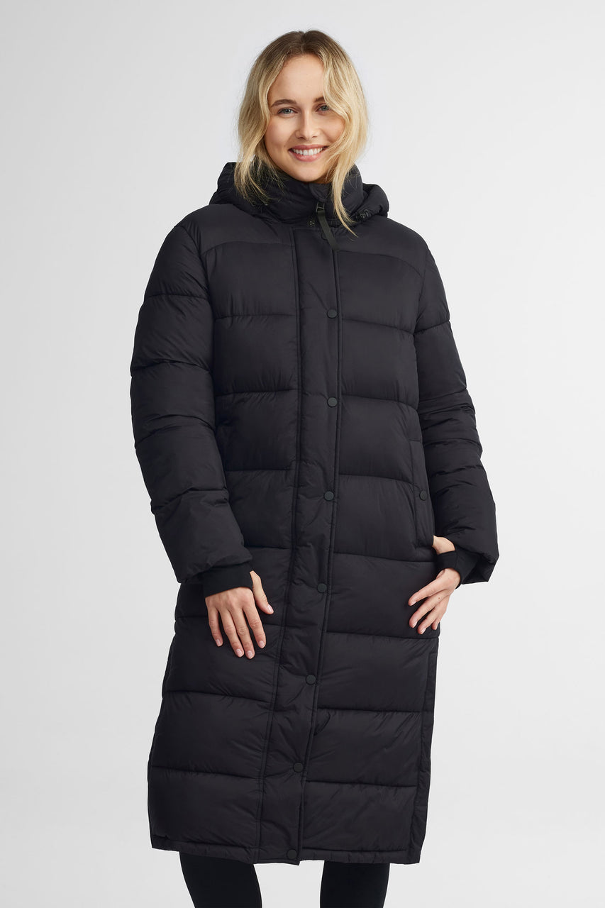 Manteau Doudoune Femme Manteau Mi Long Hiver Femme Manteau Noir