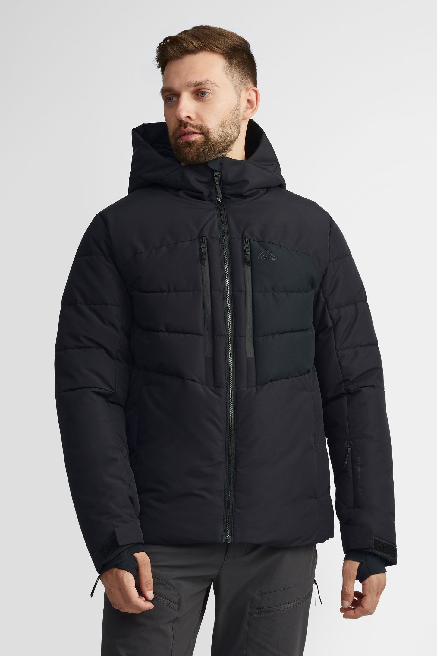 Manteau d'hiver matelassé BM - Homme && NOIR