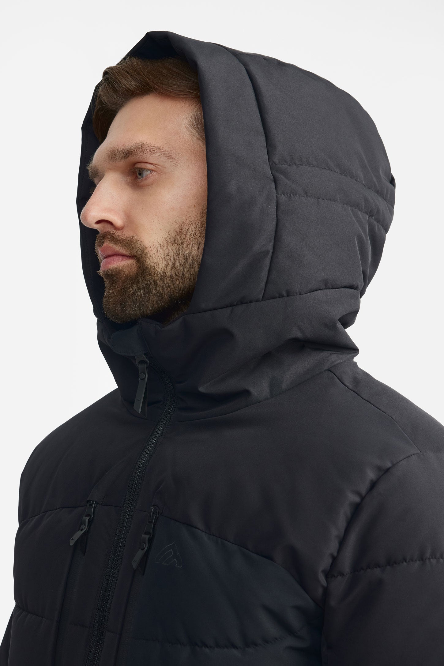 Manteau d'hiver matelassé BM - Homme && NOIR