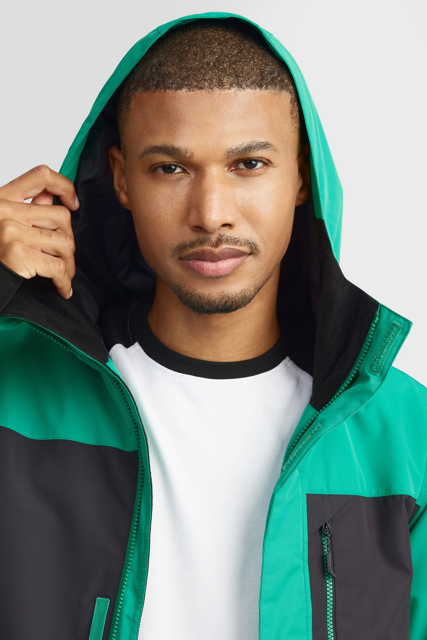 Manteau de ski hiver - Homme && VERT