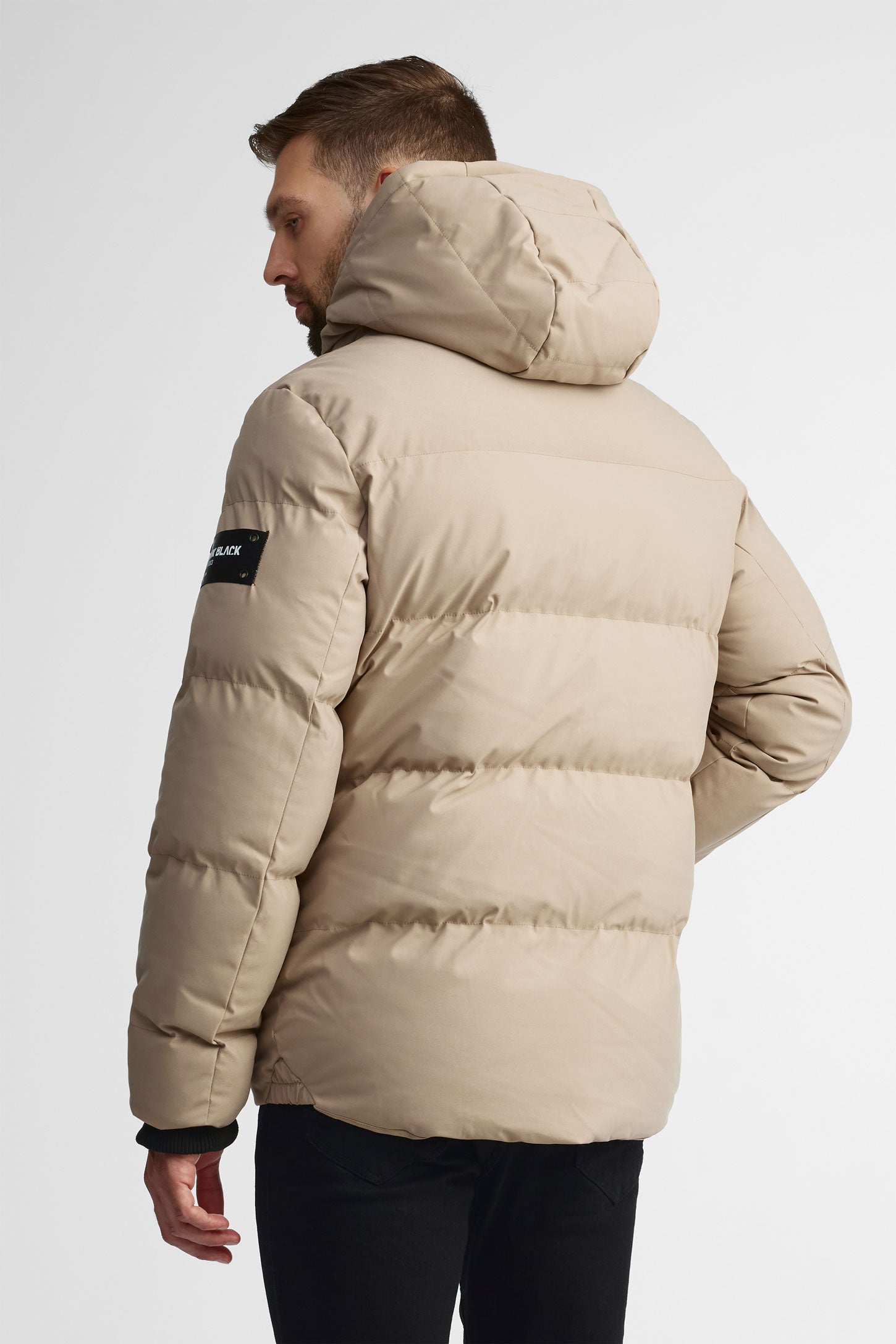 Manteau d'hiver matelassé - Homme && BEIGE