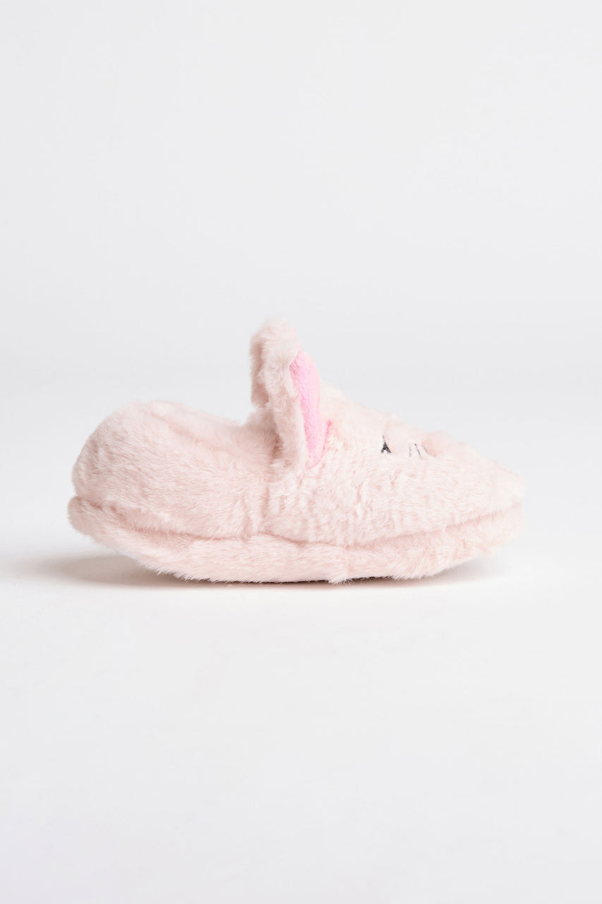 Plush rabbit slippers Girls