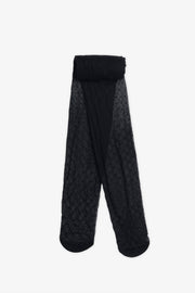 Sous-vêtement collant imprimé - Femme && NOIR