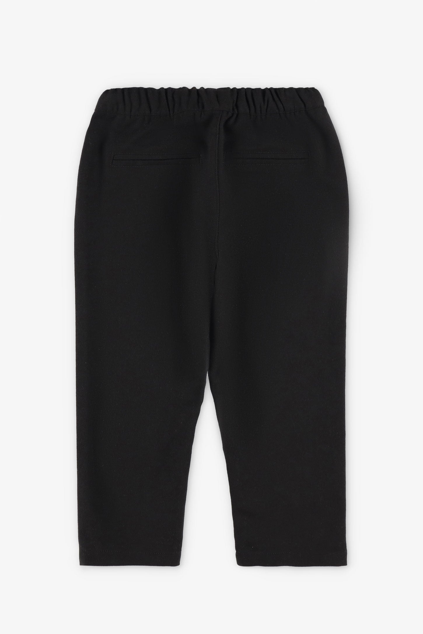 Pantalon à Carreaux, taille élastique - Bébé Garçon && NOIR