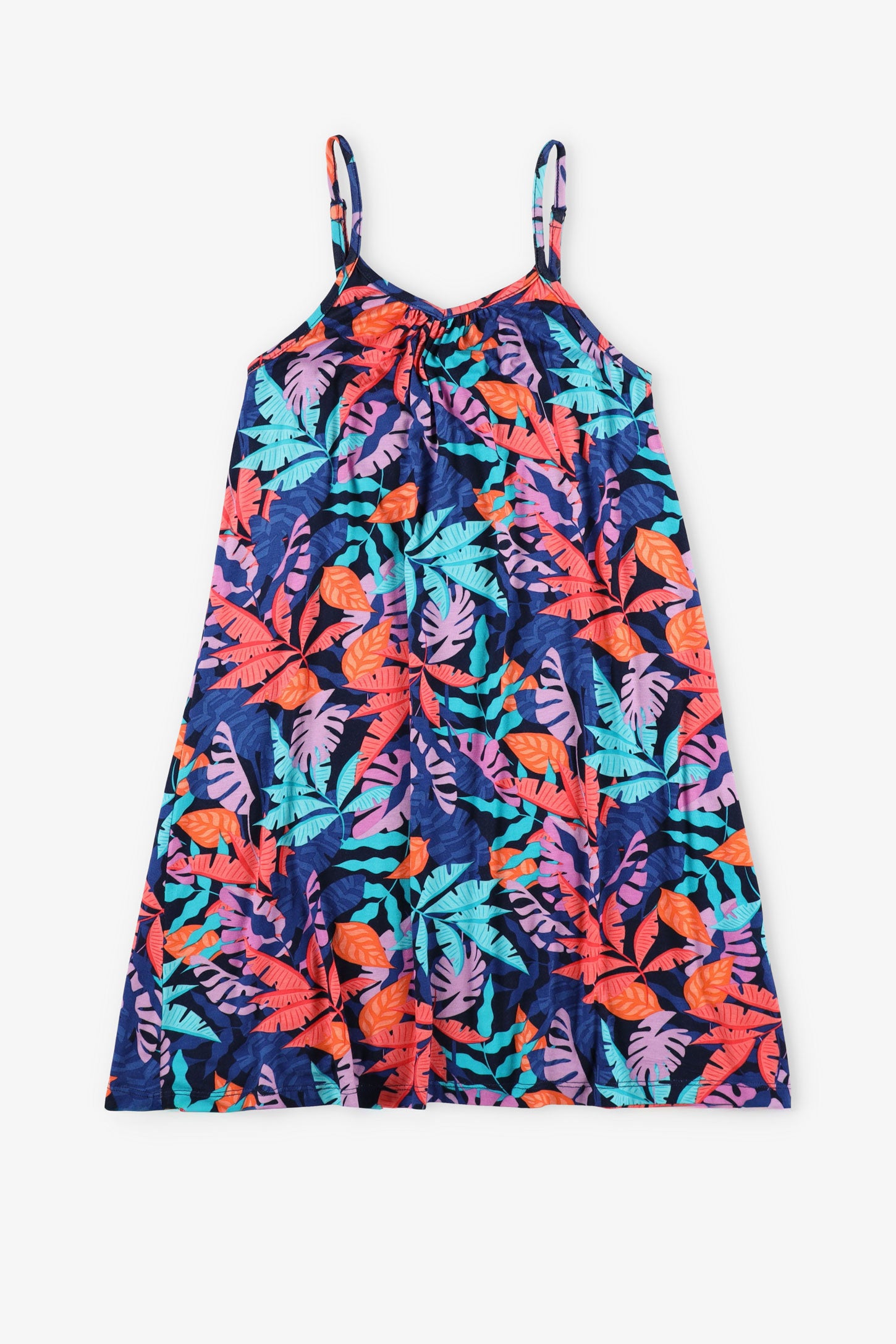 Robe de plage - Ado fille && BLEU MARINE MUL