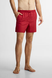 Short maillot de bain - Homme && ROUGE