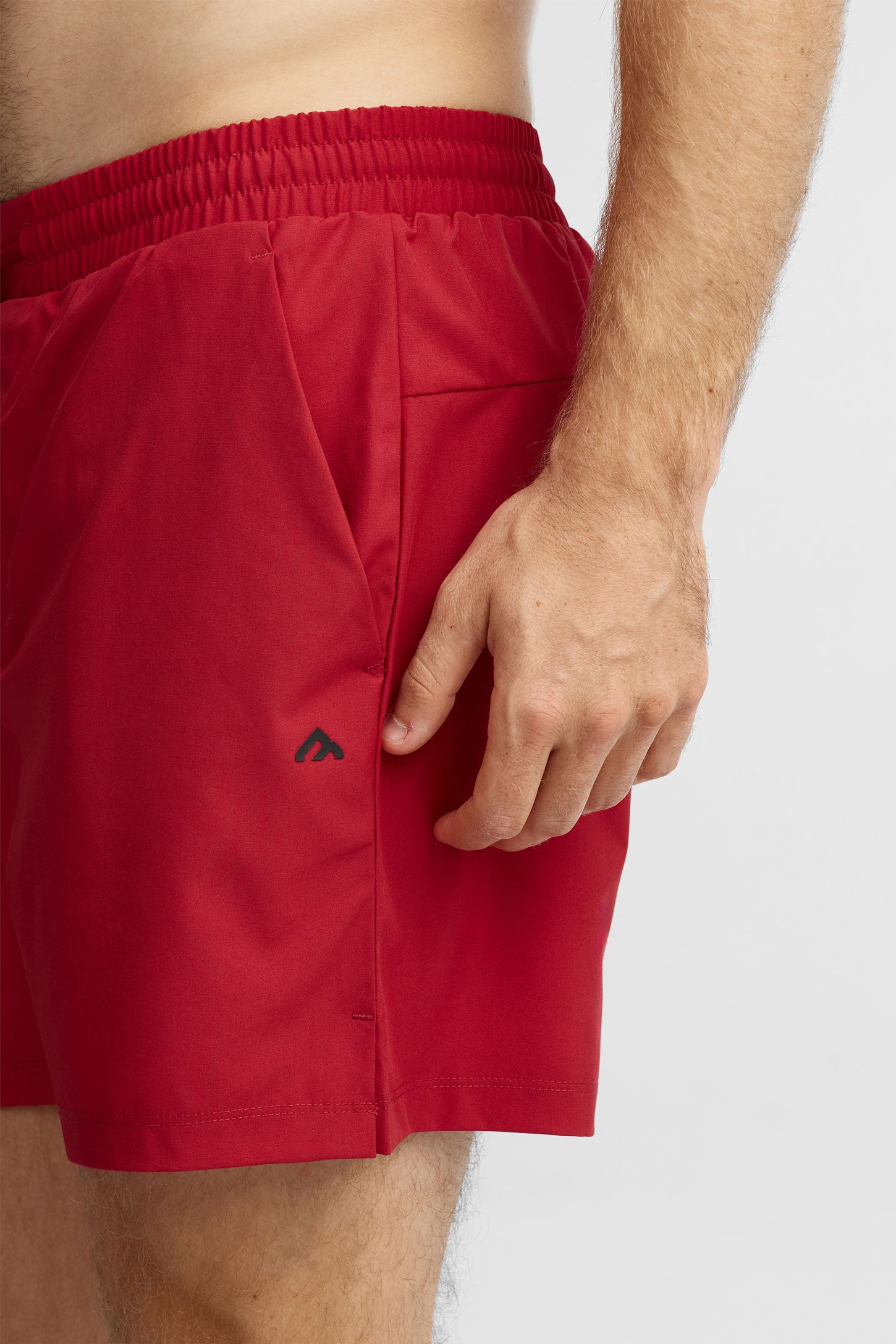 Short maillot de bain - Homme && ROUGE