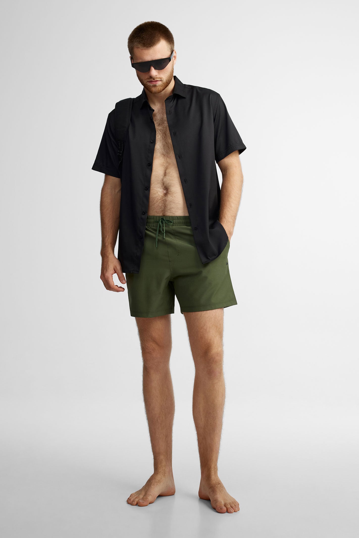 Short maillot de bain - Homme && VERT