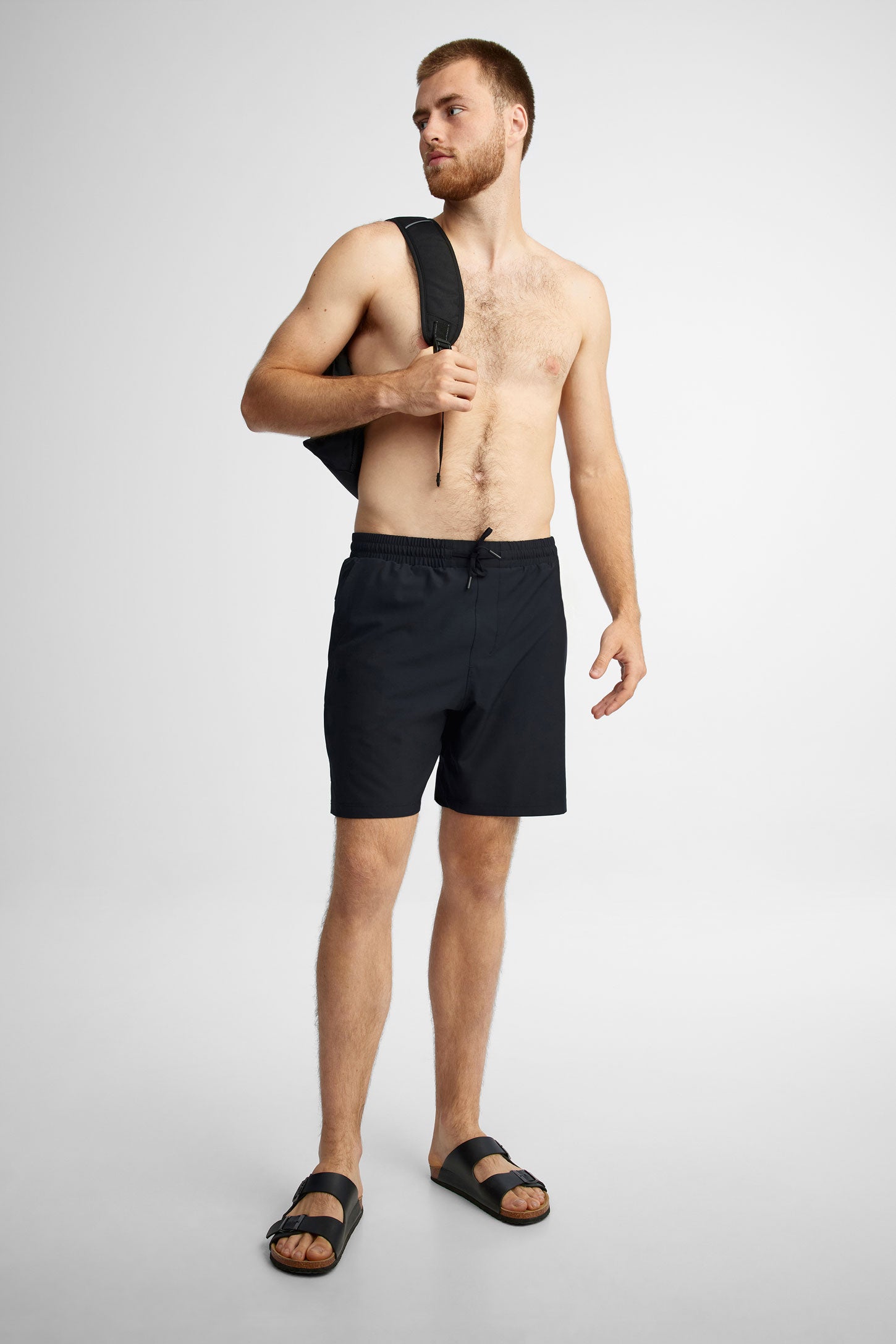 Short maillot de bain - Homme && NOIR