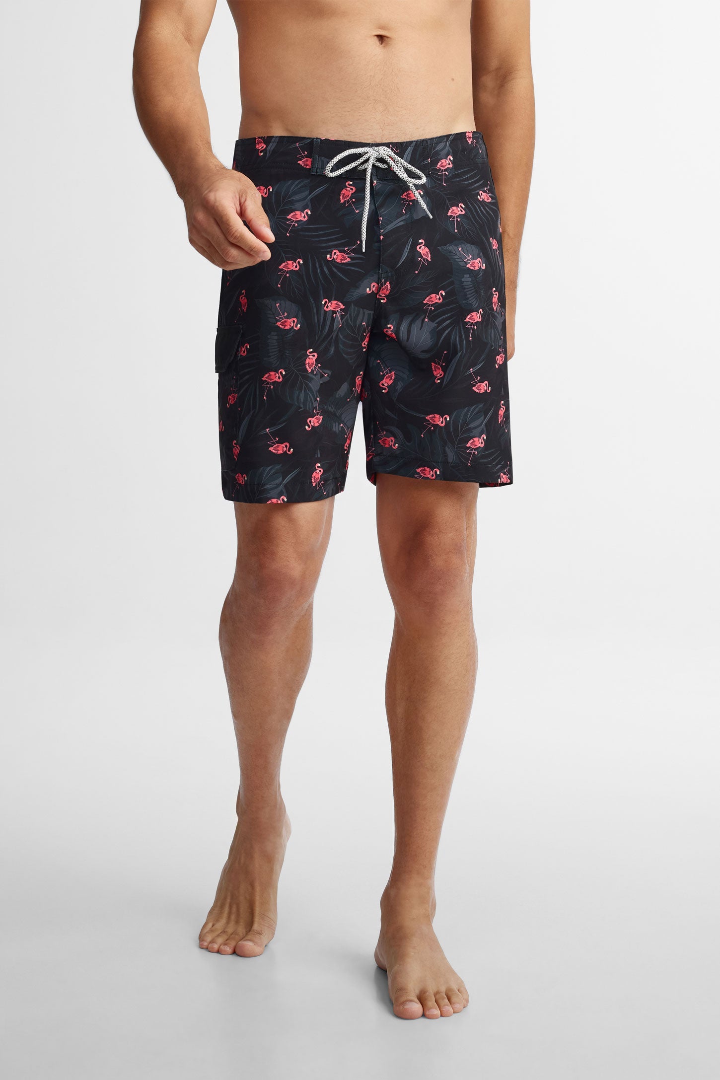 Short maillot de bain - Homme && NOIR/MULTI