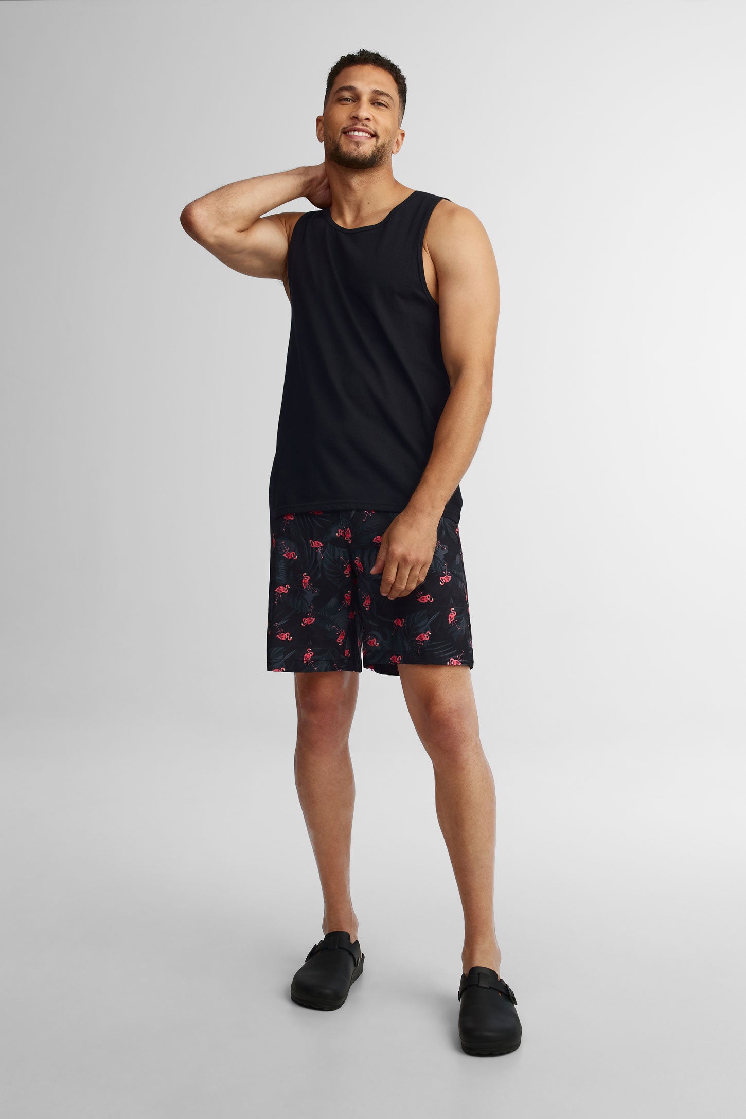Short maillot de bain - Homme && NOIR/MULTI