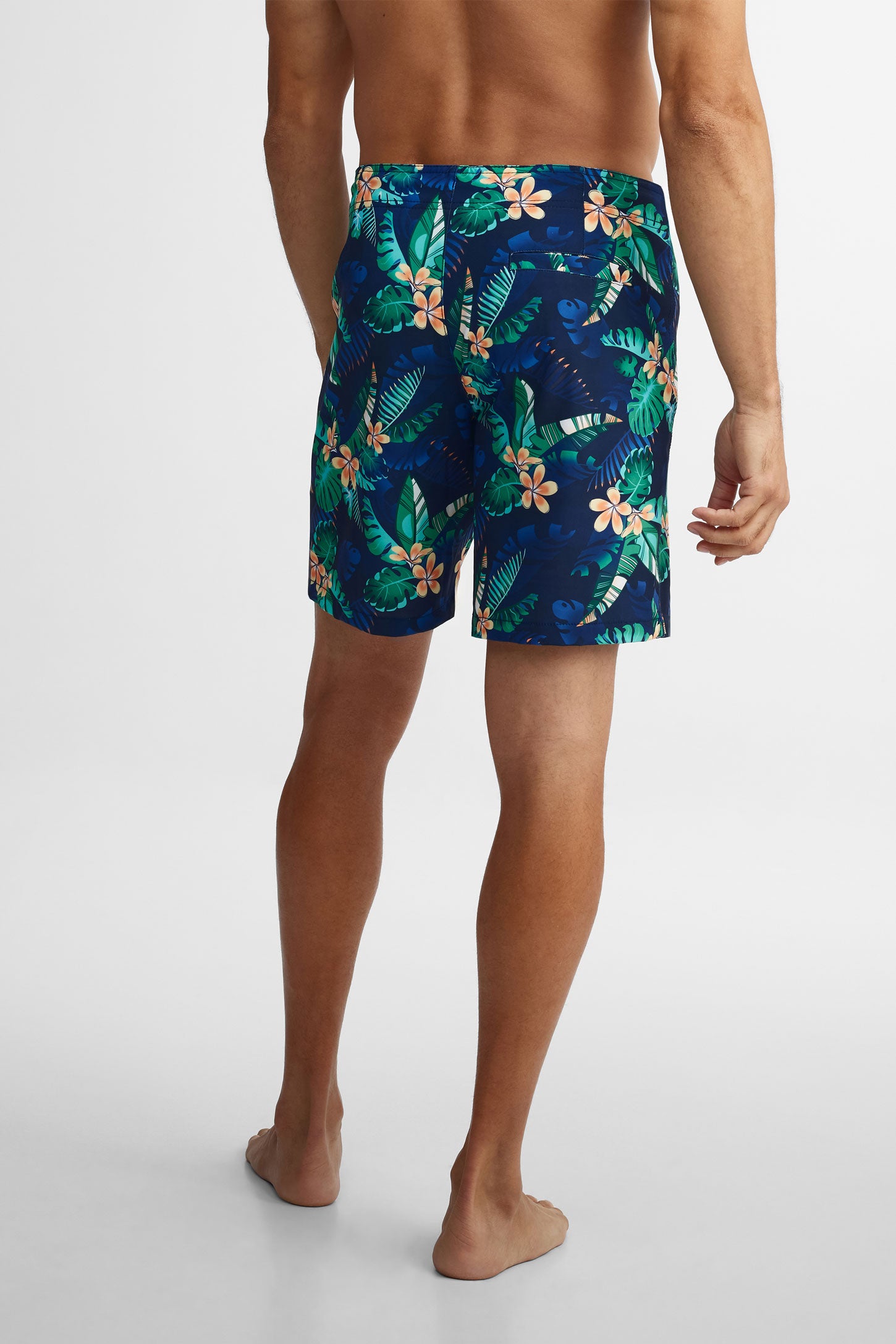 Short maillot de bain - Homme && BLEU MARINE MUL