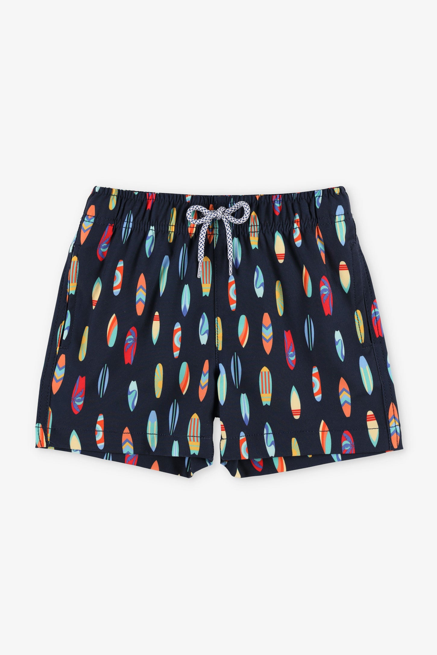 Short maillot de bain - Enfant garçon && BLEU MARINE MUL