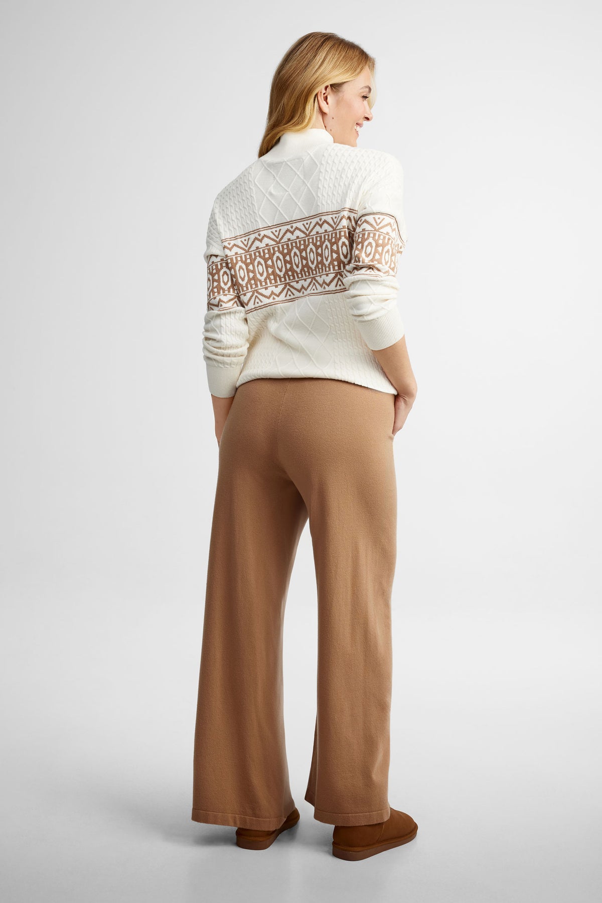 Pantalon Pull Marron Gymboree Pour Fille 18-24 Mois - Hiver, En Coton, Neuf Avec étiquette