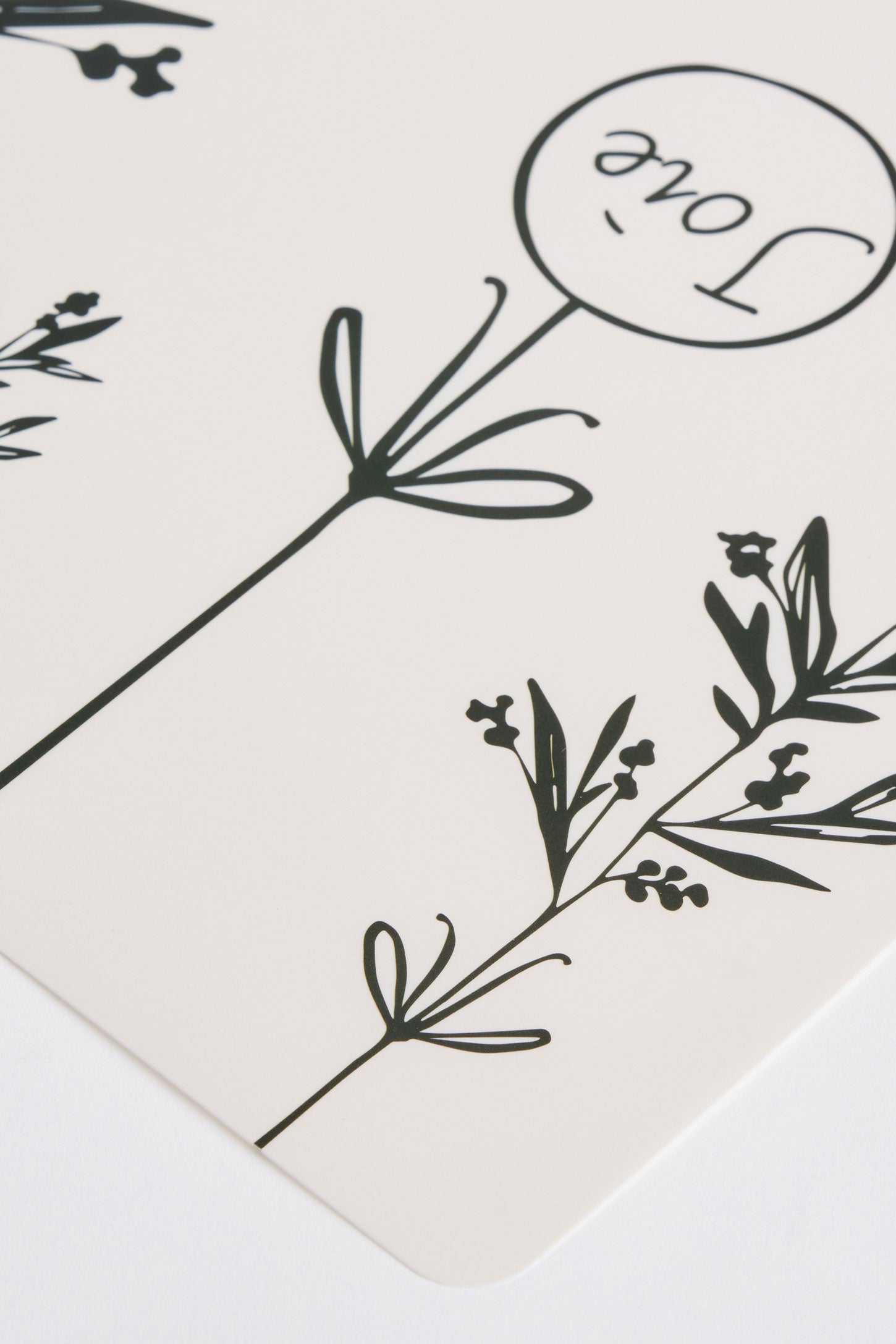 Paquet de 4 napperons 12 x 18'' - Maison && BLANC CASSÉ