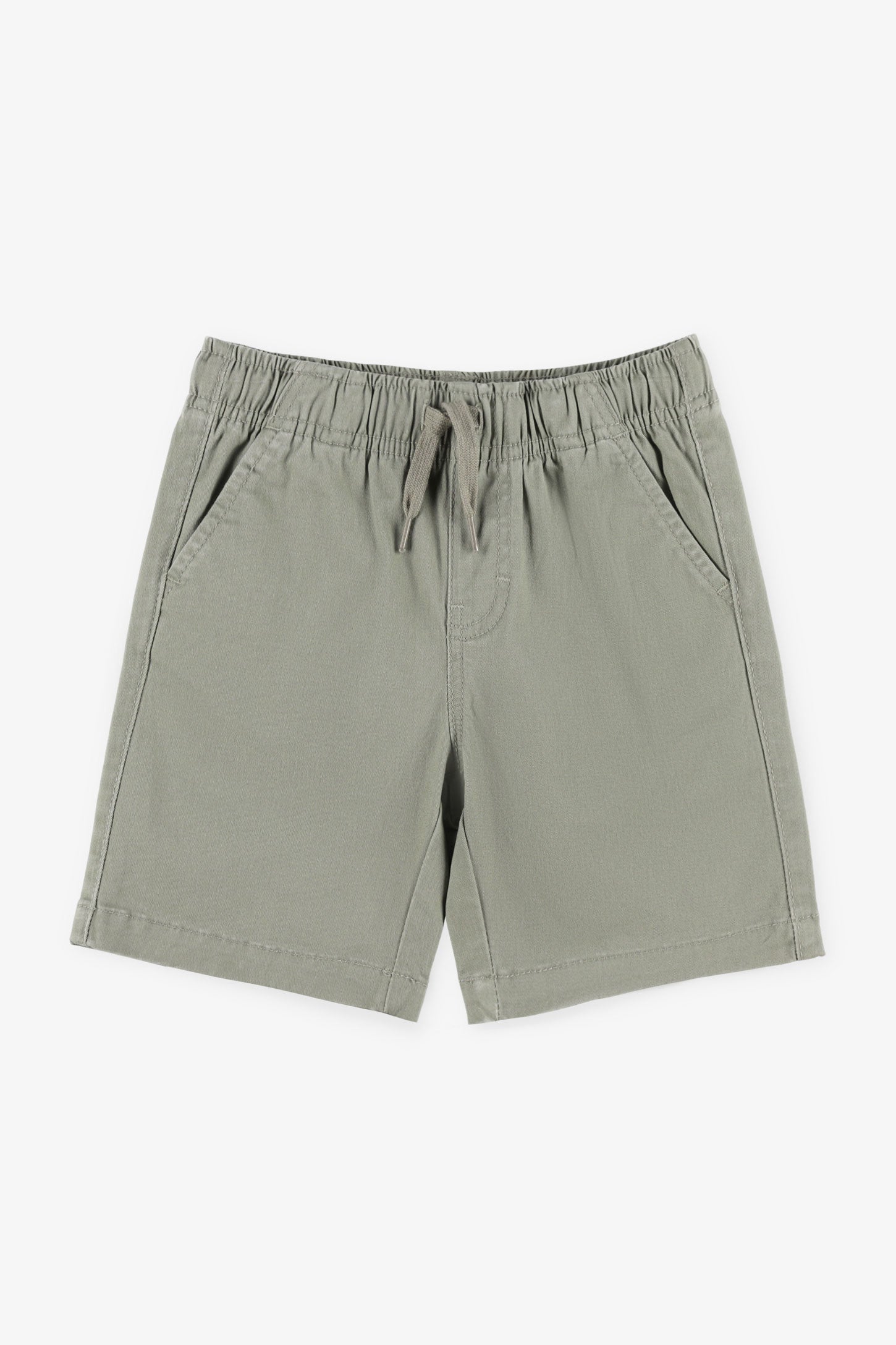 Short en twill - Enfant garçon && KAKI