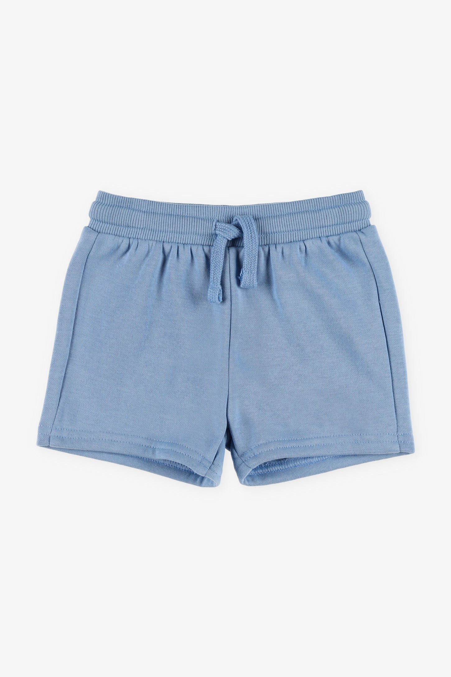 Short coton ouaté - Bébé garçon && BLEU