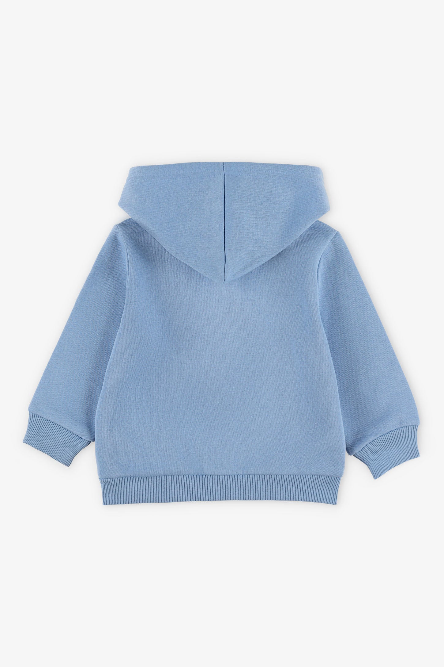 Chandail à capuchon coton ouaté, 2T-3T - Bébé garçon && BLEU