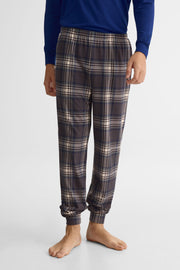 Pantalon pyjama élastique imprimé - Ado garçon && CHARBON/MULTI