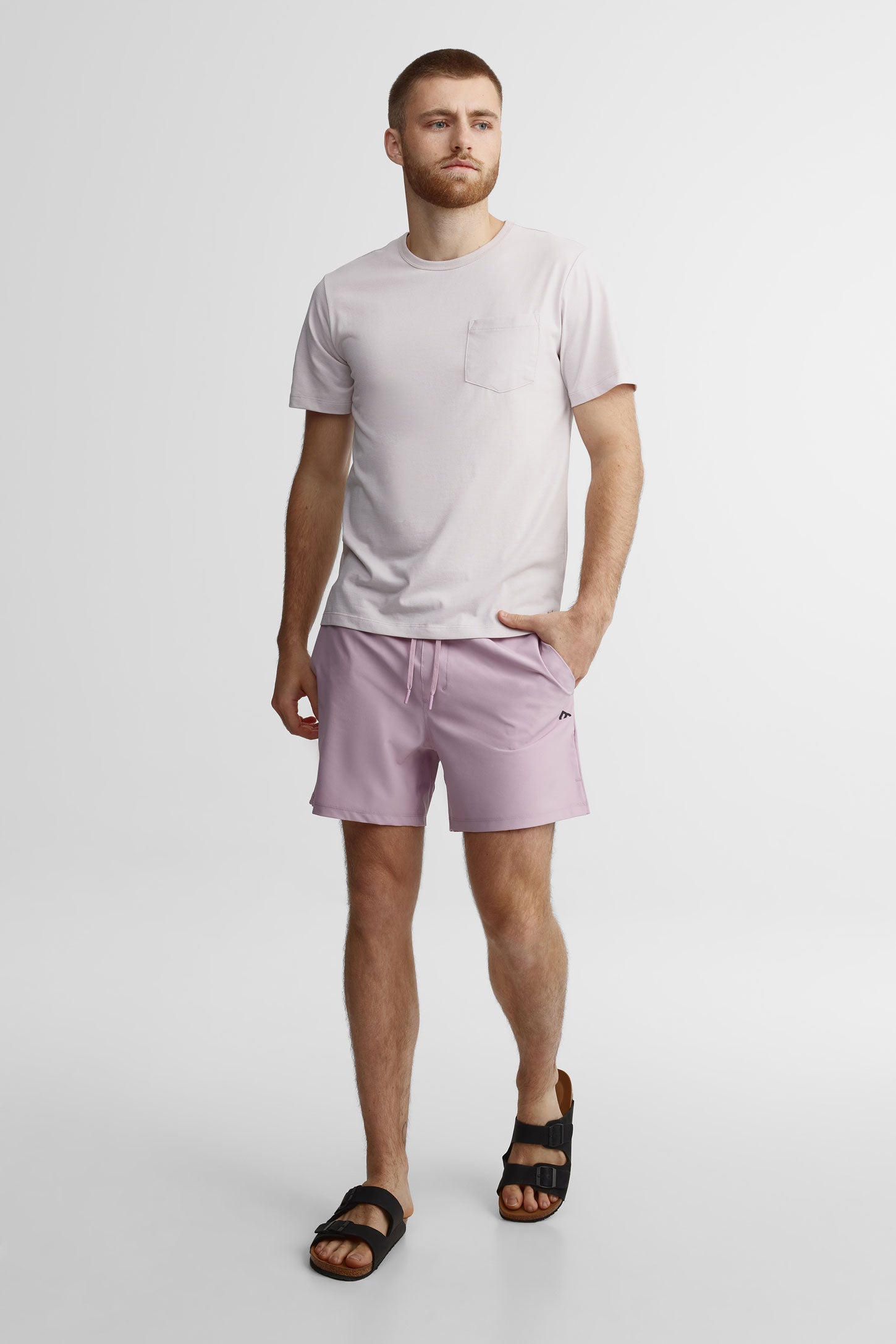 Short maillot de bain - Homme && MAUVE
