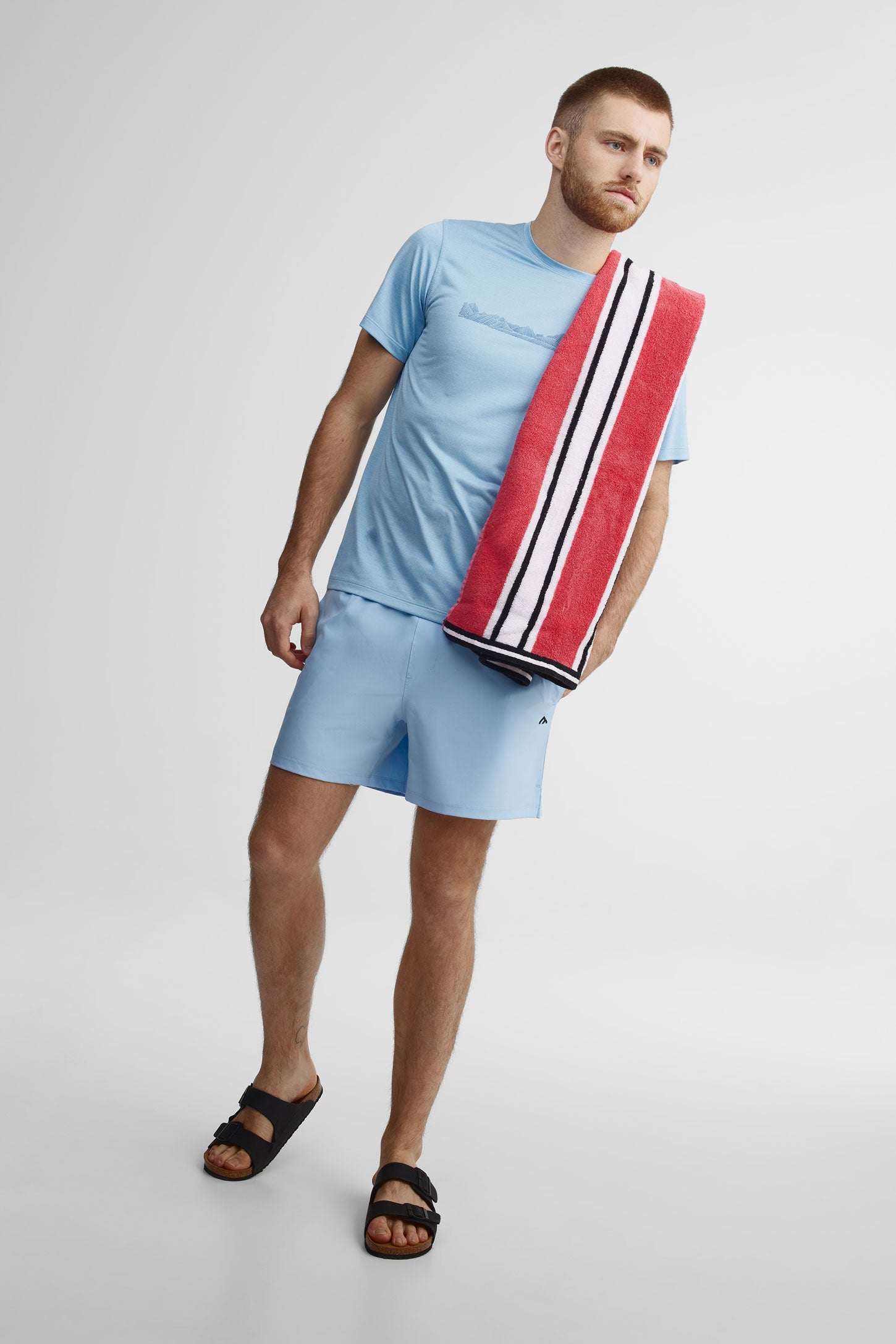 Short maillot de bain - Homme && BLEU