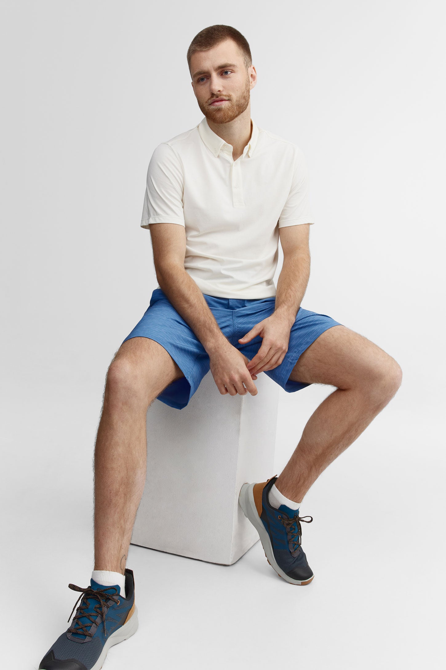 Short maillot de bain - Homme && BLEU MULTI