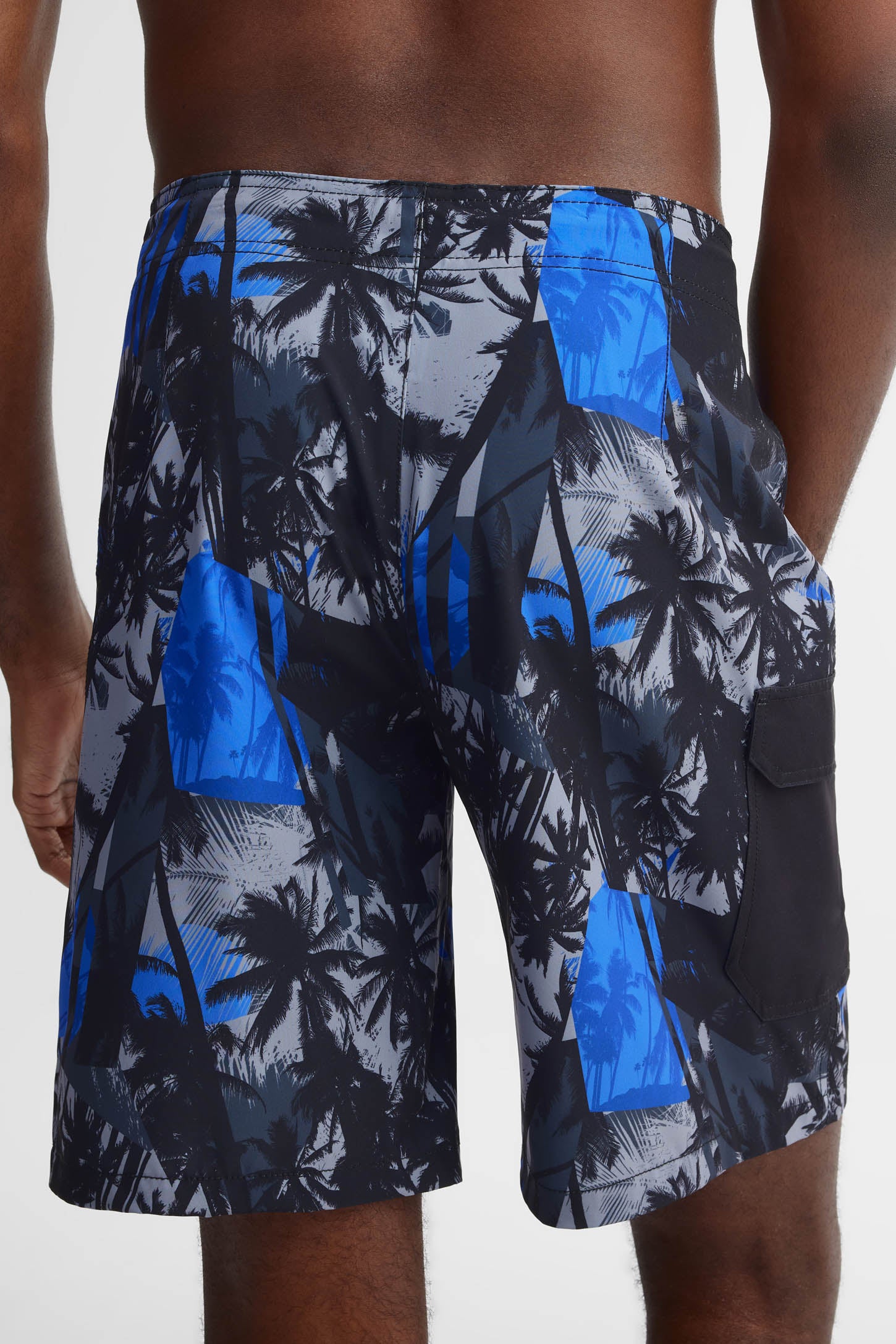 Short maillot de bain - Homme && BLEU MULTI