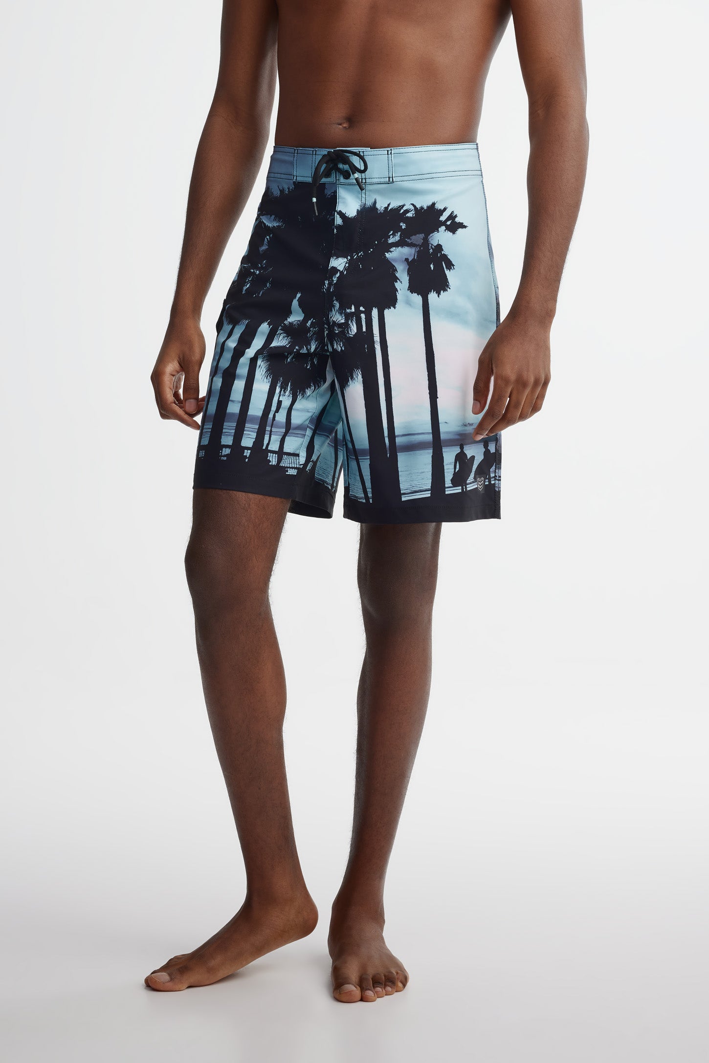 Short maillot de bain - Homme && NOIR/MULTI