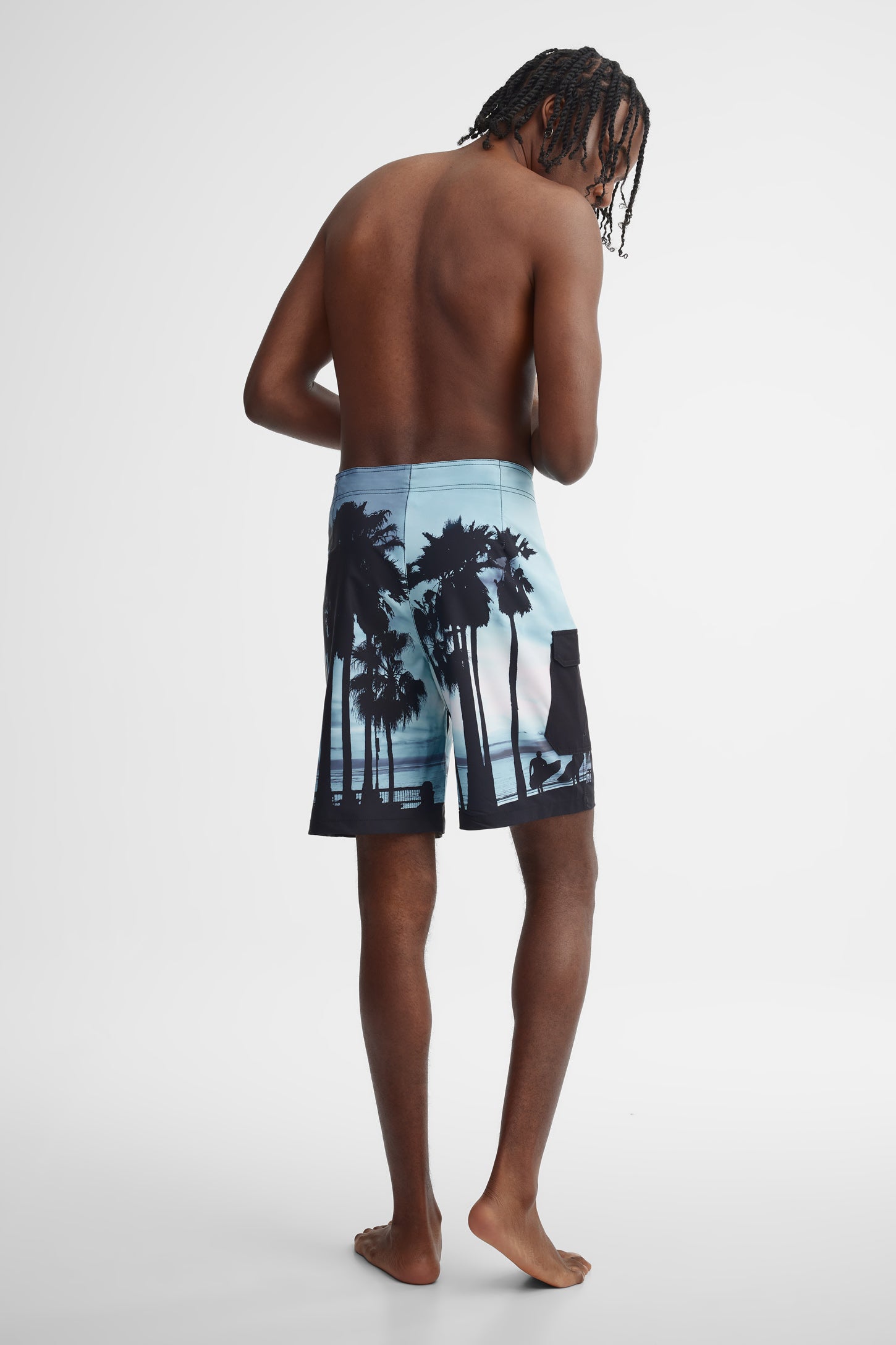 Short maillot de bain - Homme && NOIR/MULTI
