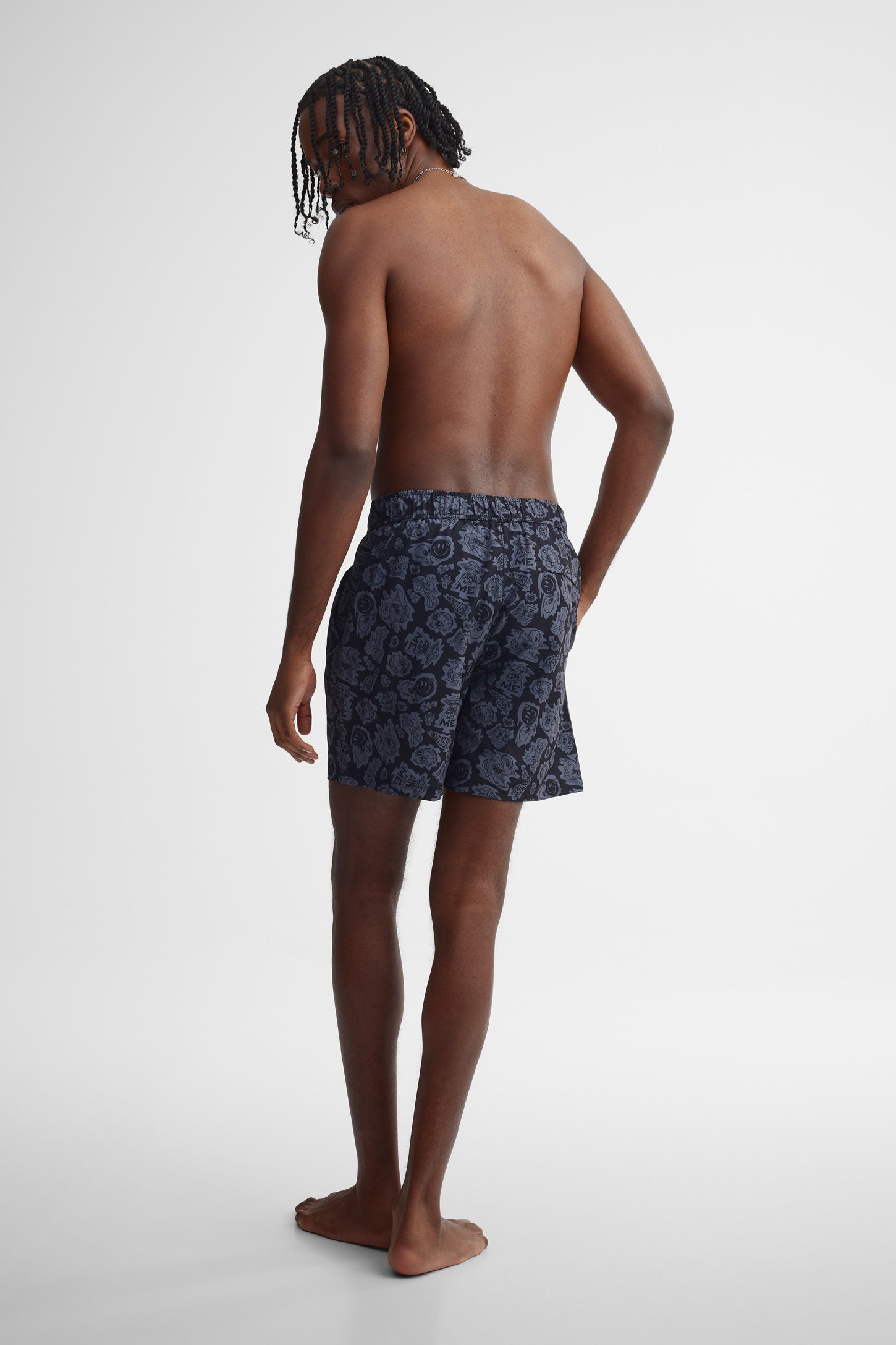 Short maillot de bain - Homme && GRIS MULTI