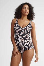 Haut de maillot de bain Tankini - Femme && NOIR/MULTI