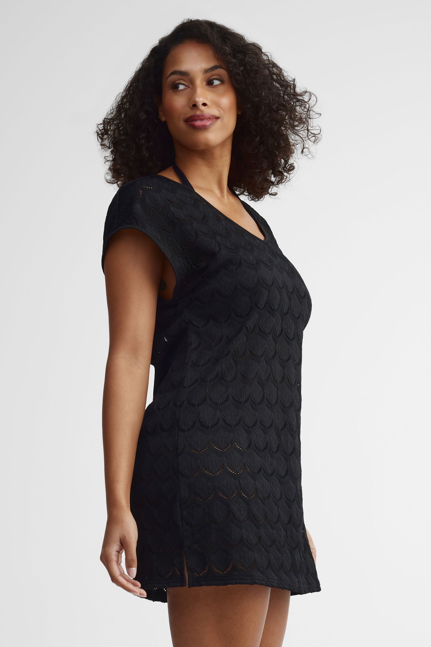 Robe couvre-maillot - Femme && NOIR
