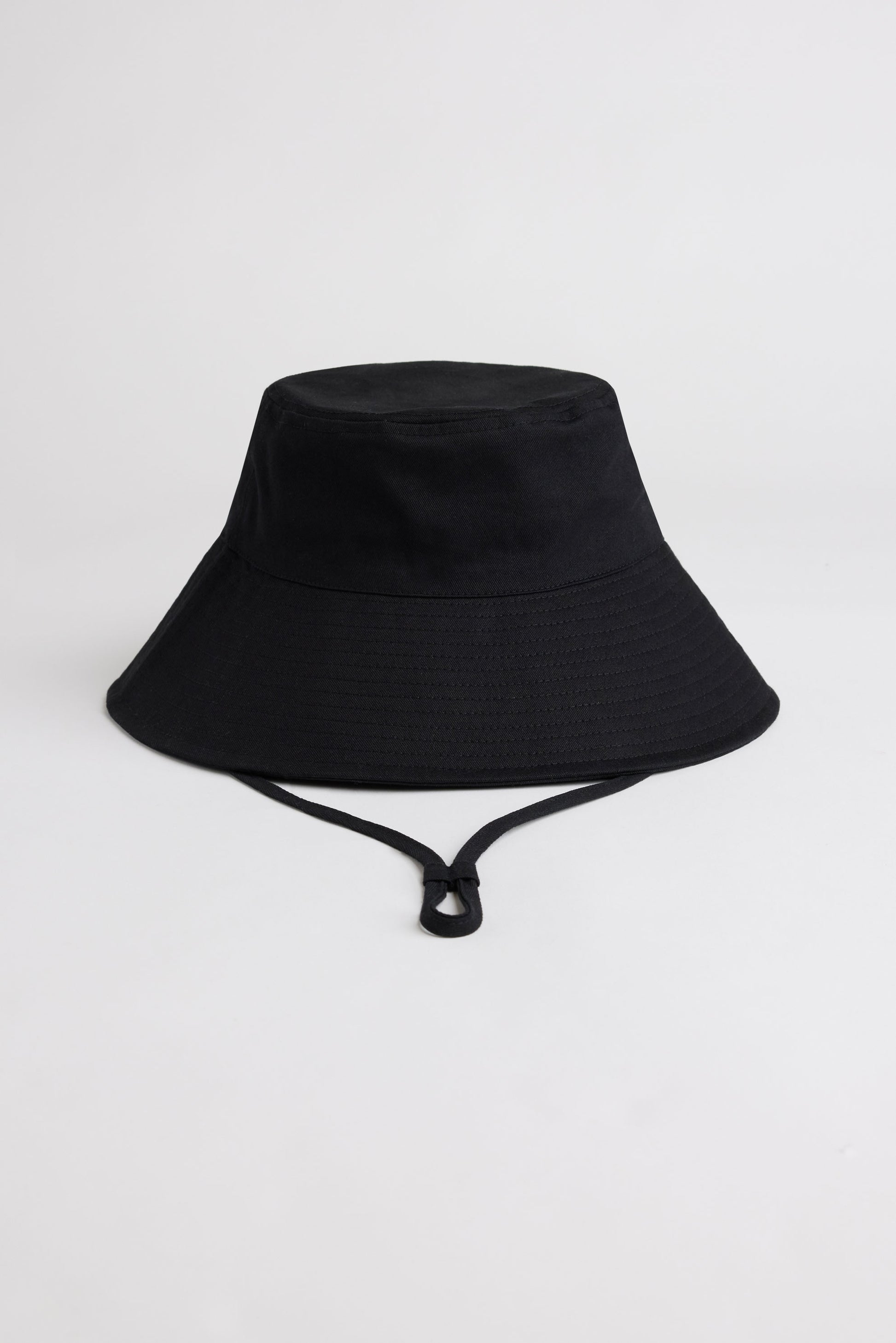 Chapeau seau en twill - Femme && NOIR