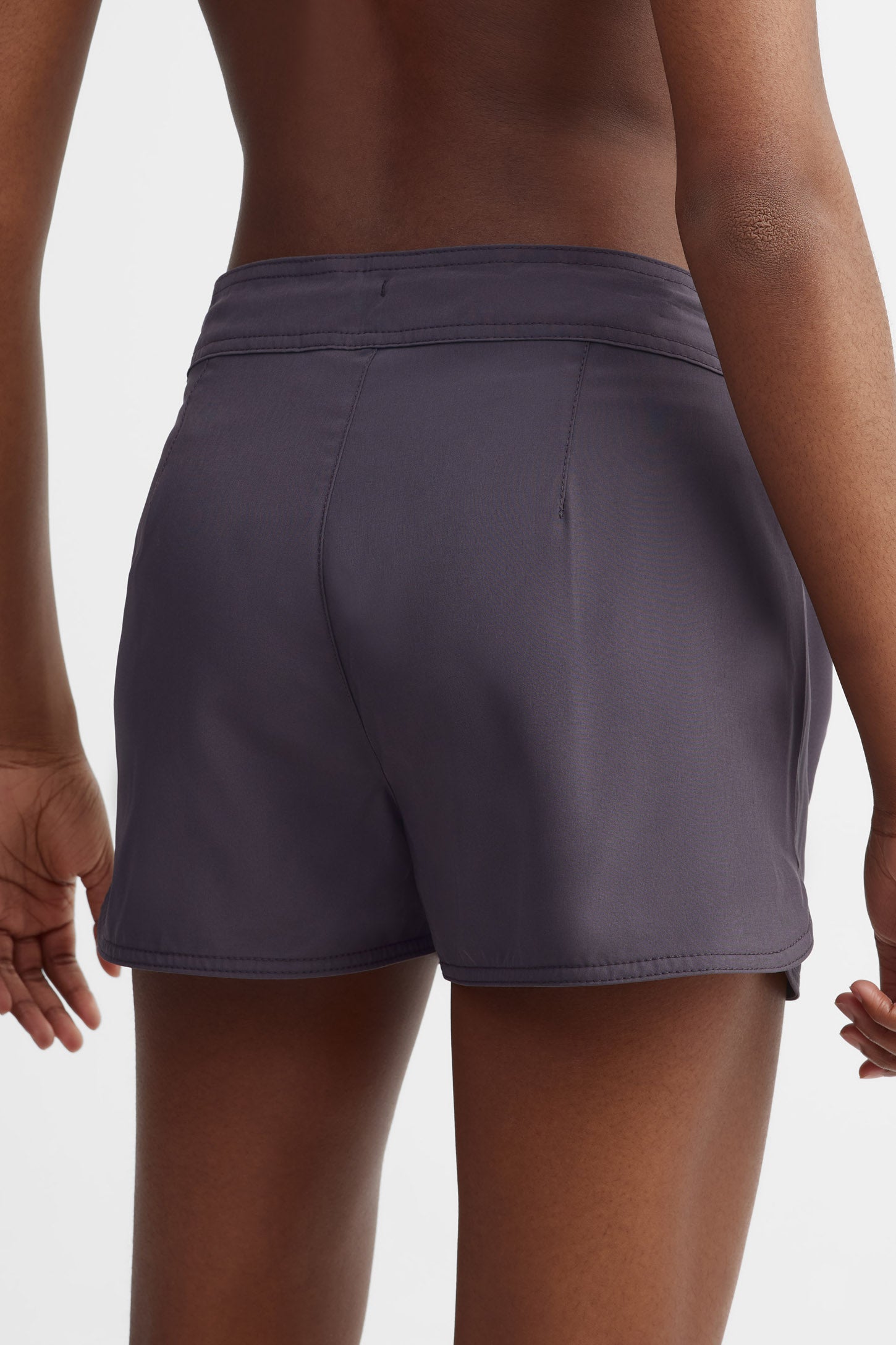 Short couvre-maillot extensible 4 sens - Femme && GRIS