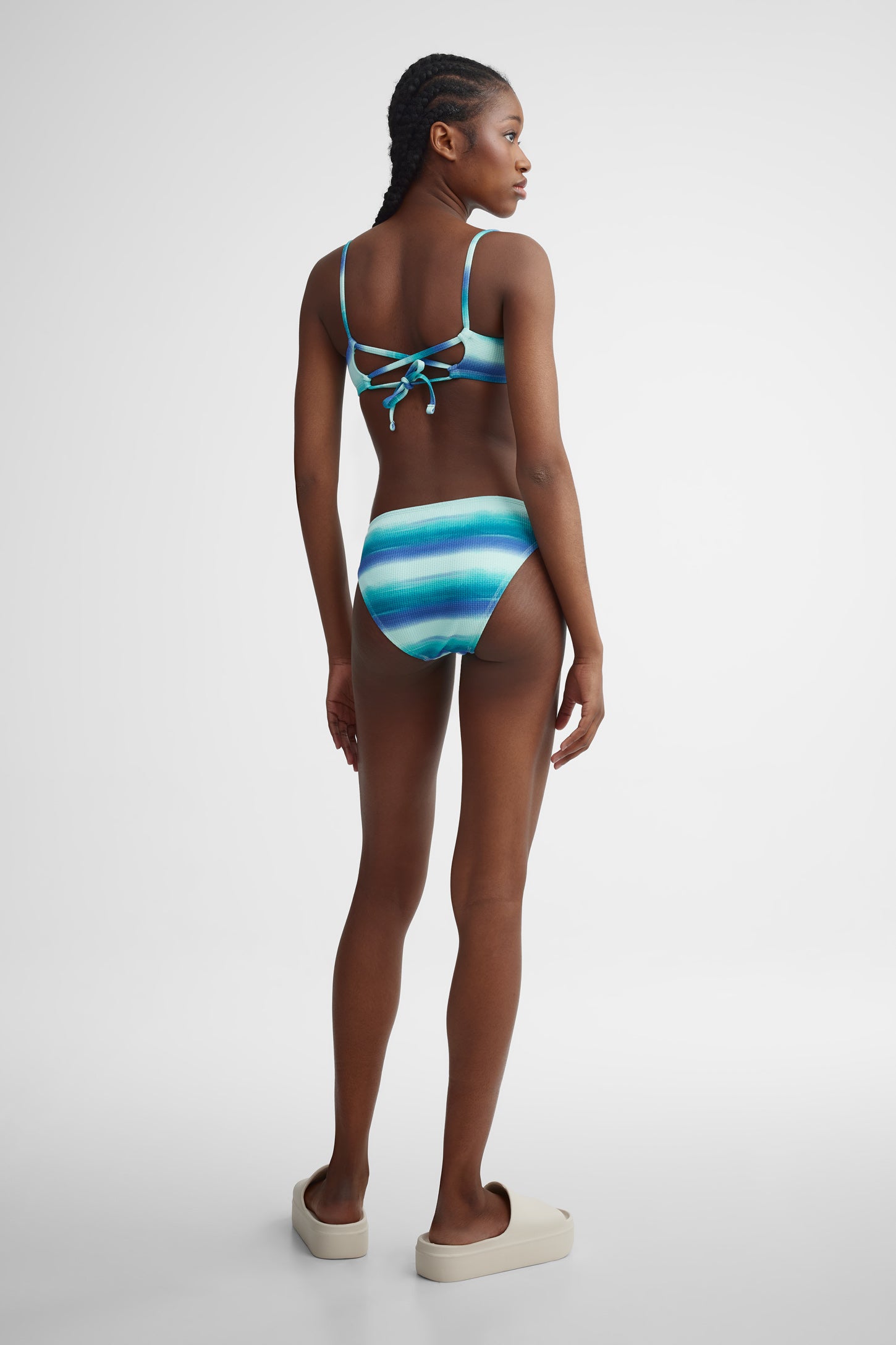 Haut maillot de bain - Femme && TURQUOISE