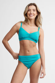Haut maillot de bain bikini triangle, 2/40$ - Femme && VERT