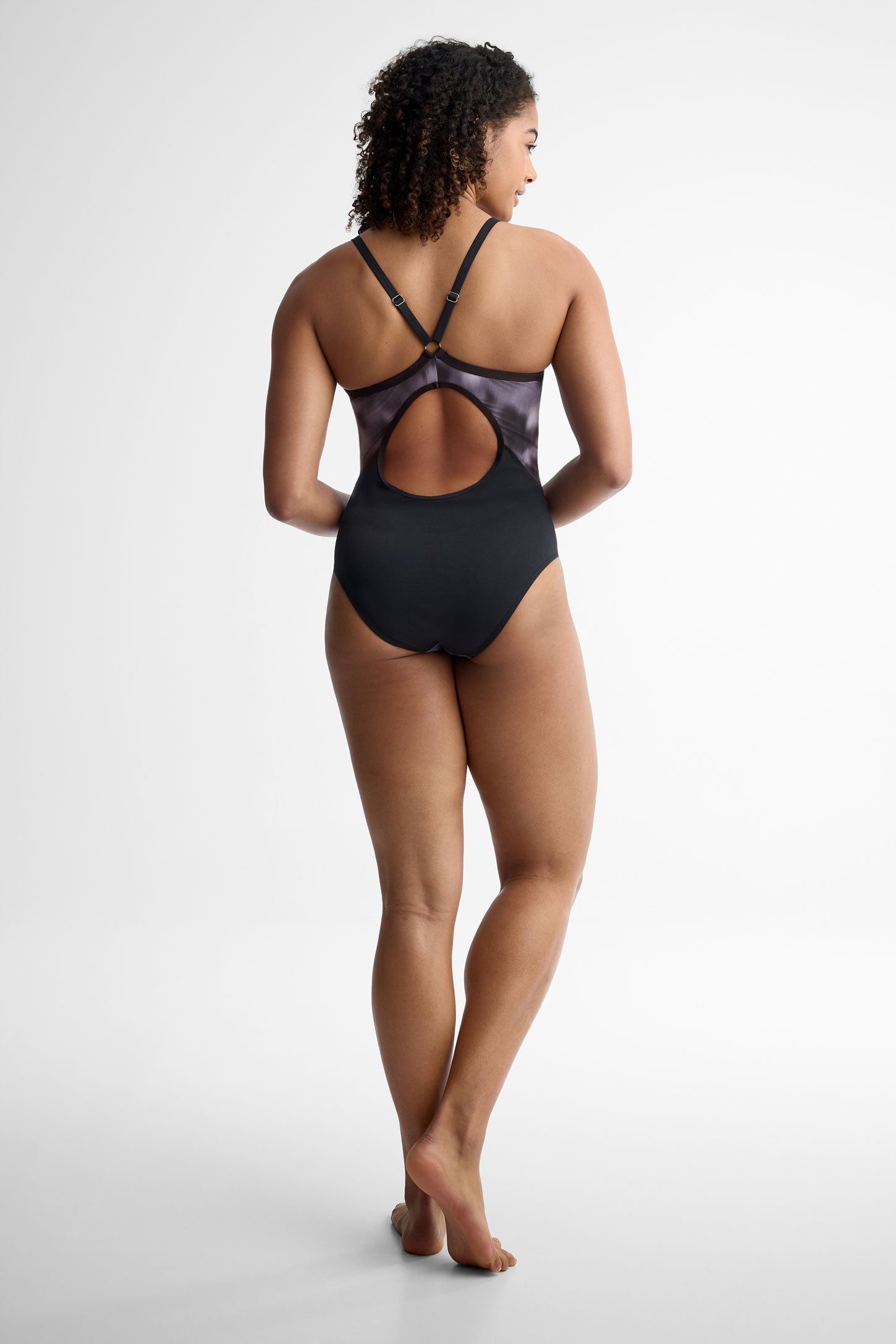 Maillot de bain 1-pièce - Femme && NOIR/MULTI