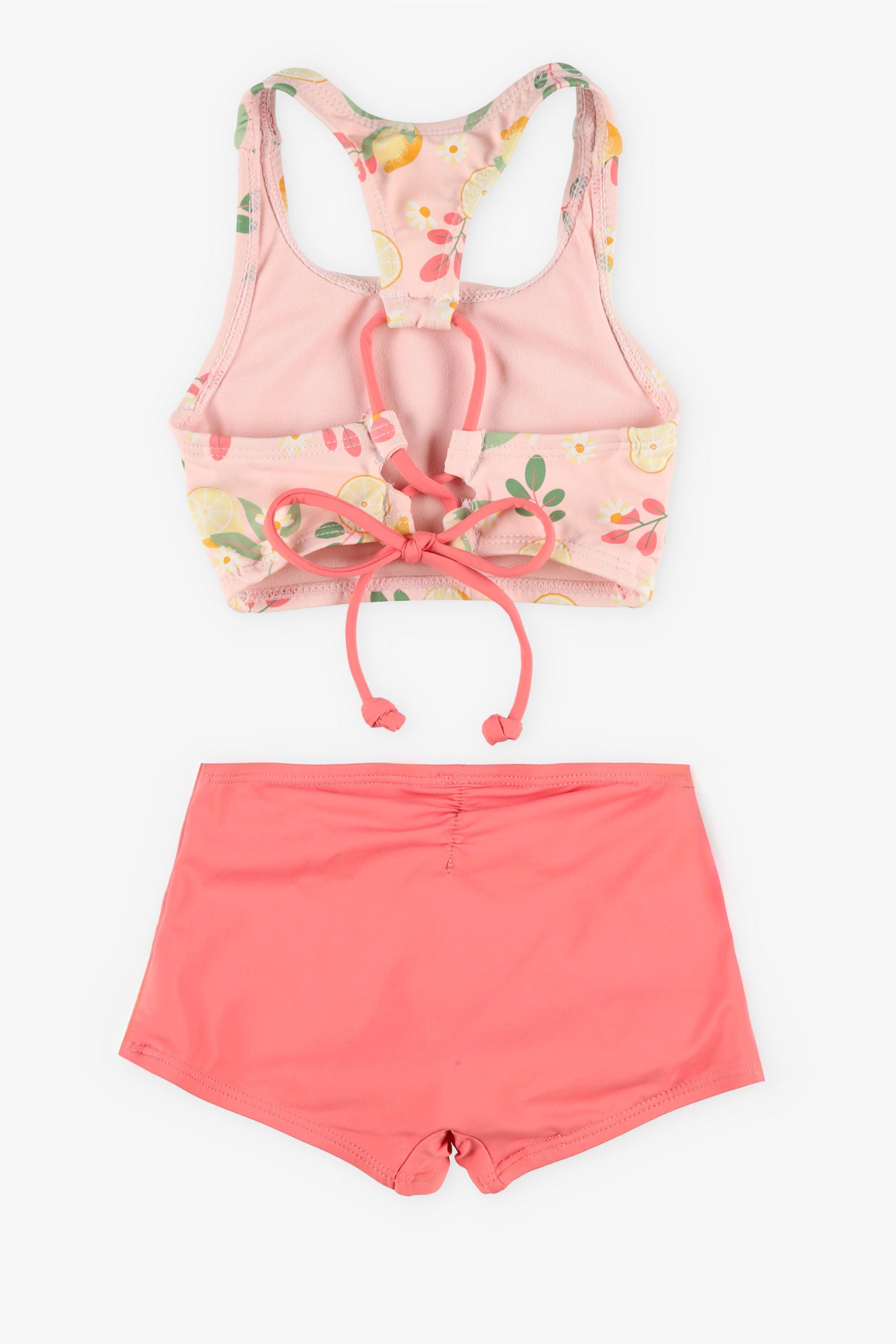 Maillot de bain 2-pièces - Enfant fille && CORAIL/MULTI
