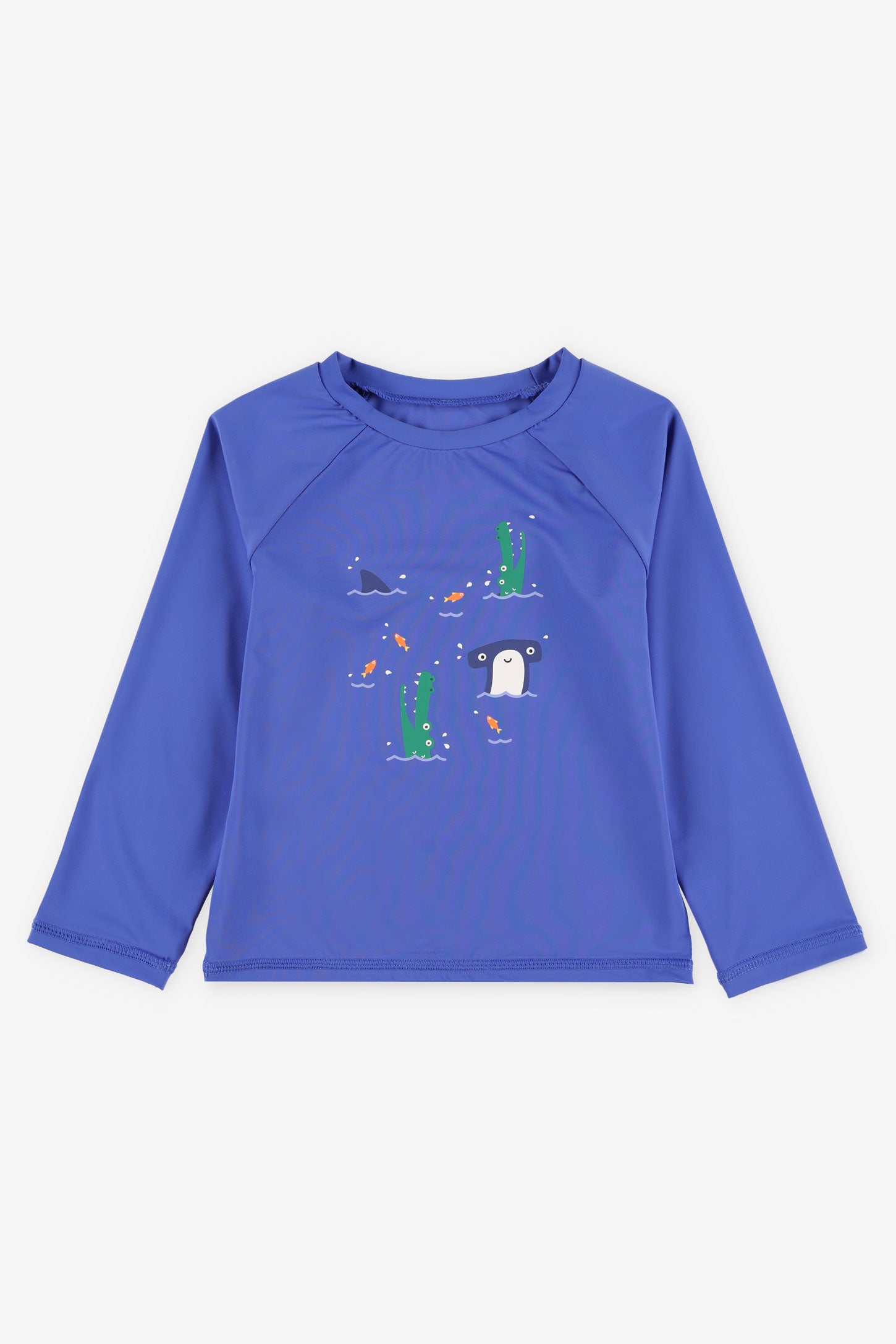 Maillot de bain ''rashguard'' - Bébé garçon && BLEU