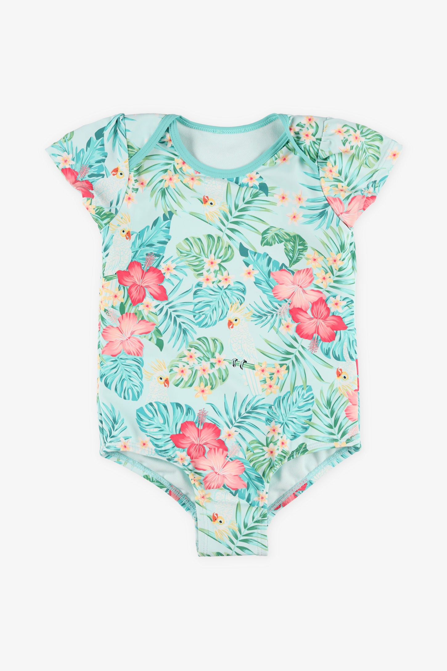 Maillot de bain 1-pièce - Bébé fille && AQUA/MULTI