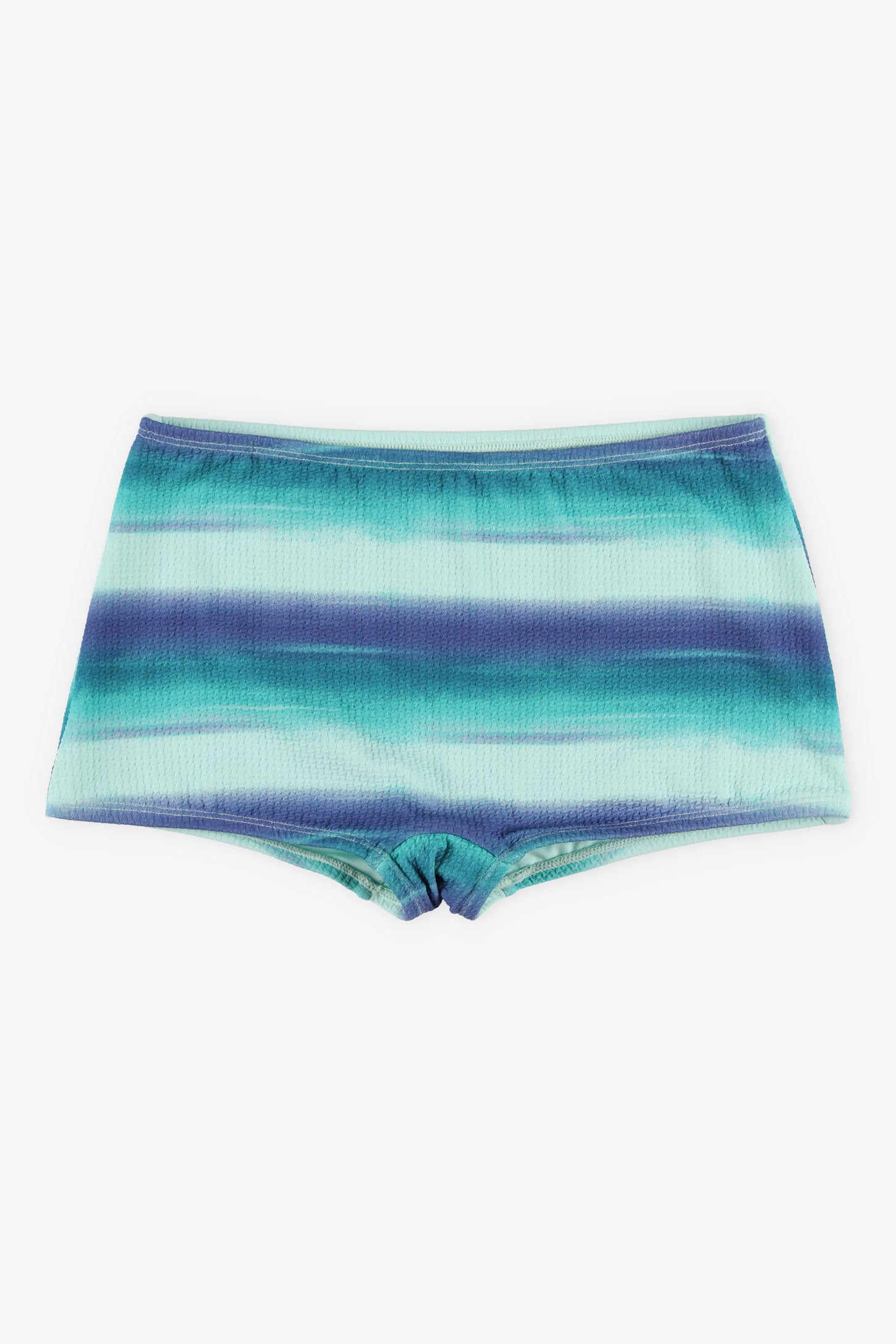 Culotte maillot de bain garçonne - Ado fille && TURQUOISE/MULTI