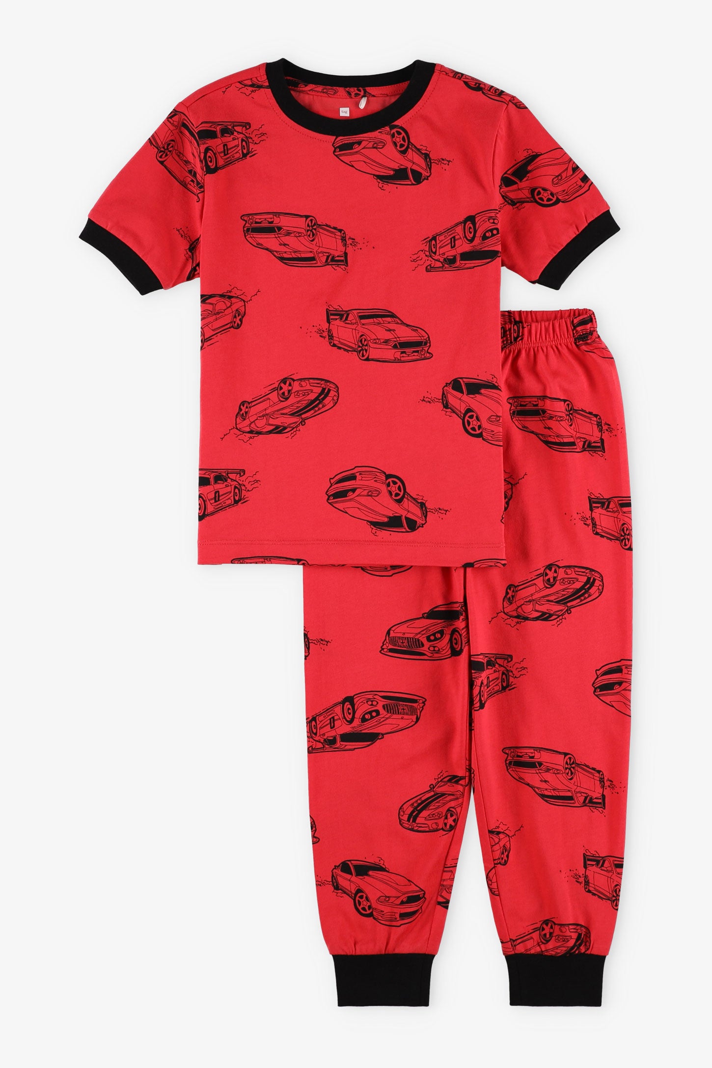 Pyjama 2-pièces, 2/35$ - Enfant garçon && ROUGE/MULTI