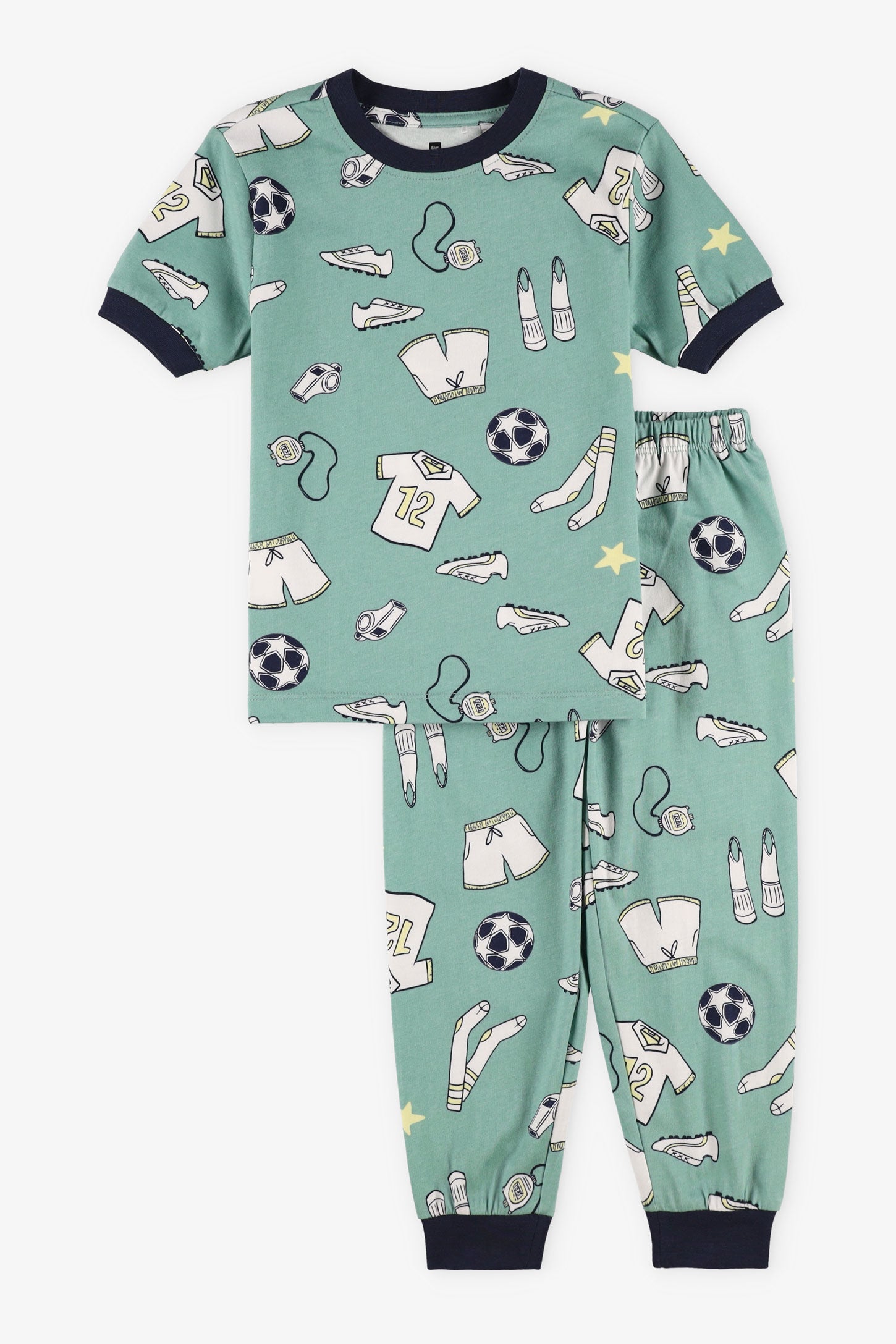 Pyjama 2-pièces, 2/35$ - Enfant garçon && MENTHE/MULTI