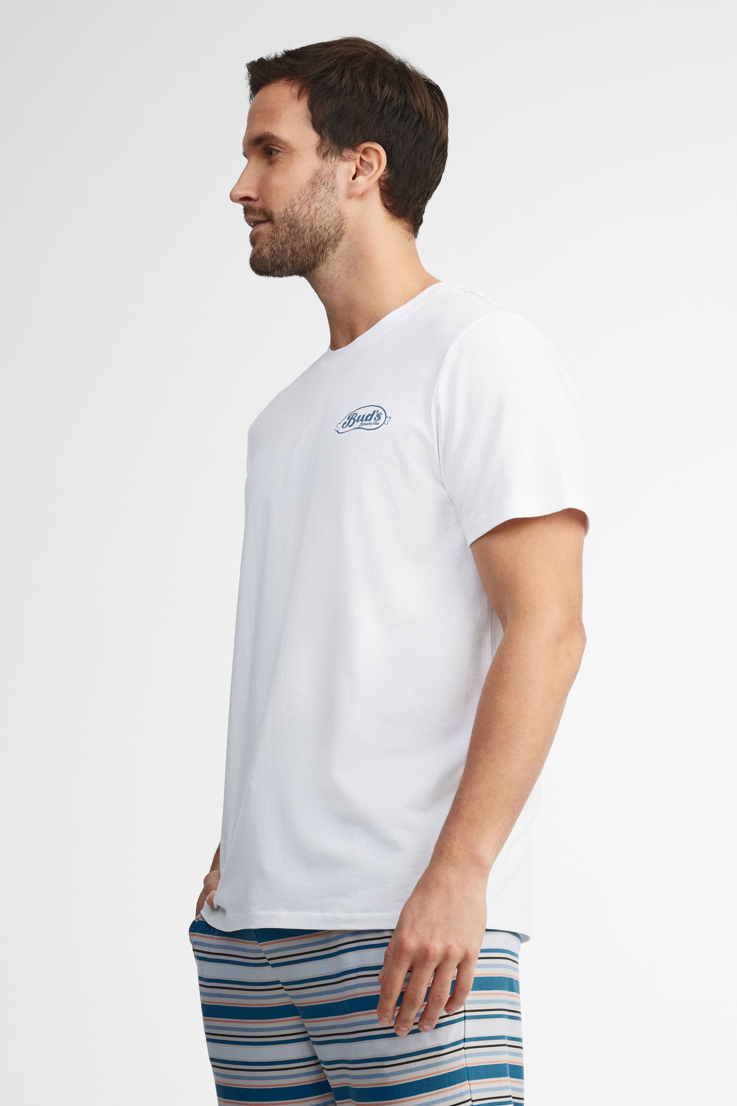 T-shirt pyjama, 2/40$ - Homme && BLANC