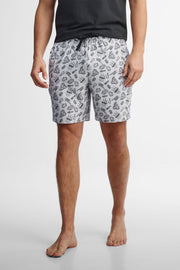Short pyjama en moss, 2/40$ - Homme && GRIS MULTI
