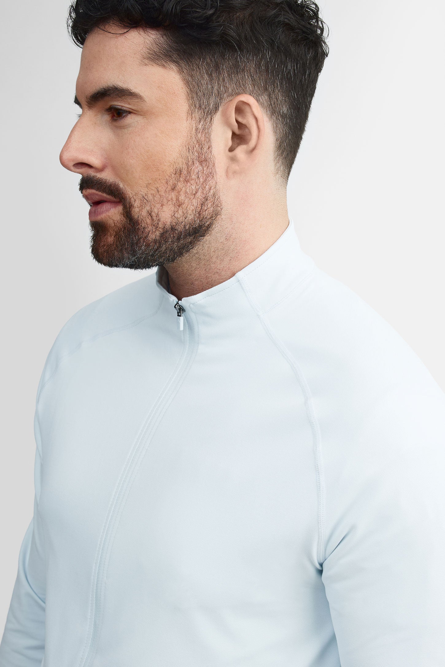 Veste col montant BM - Homme
 && BLEU PALE