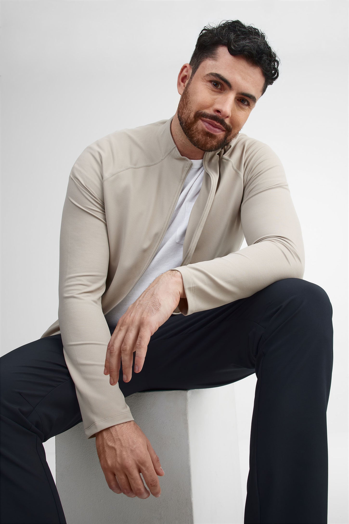 Veste col montant BM - Homme
 && GRIS